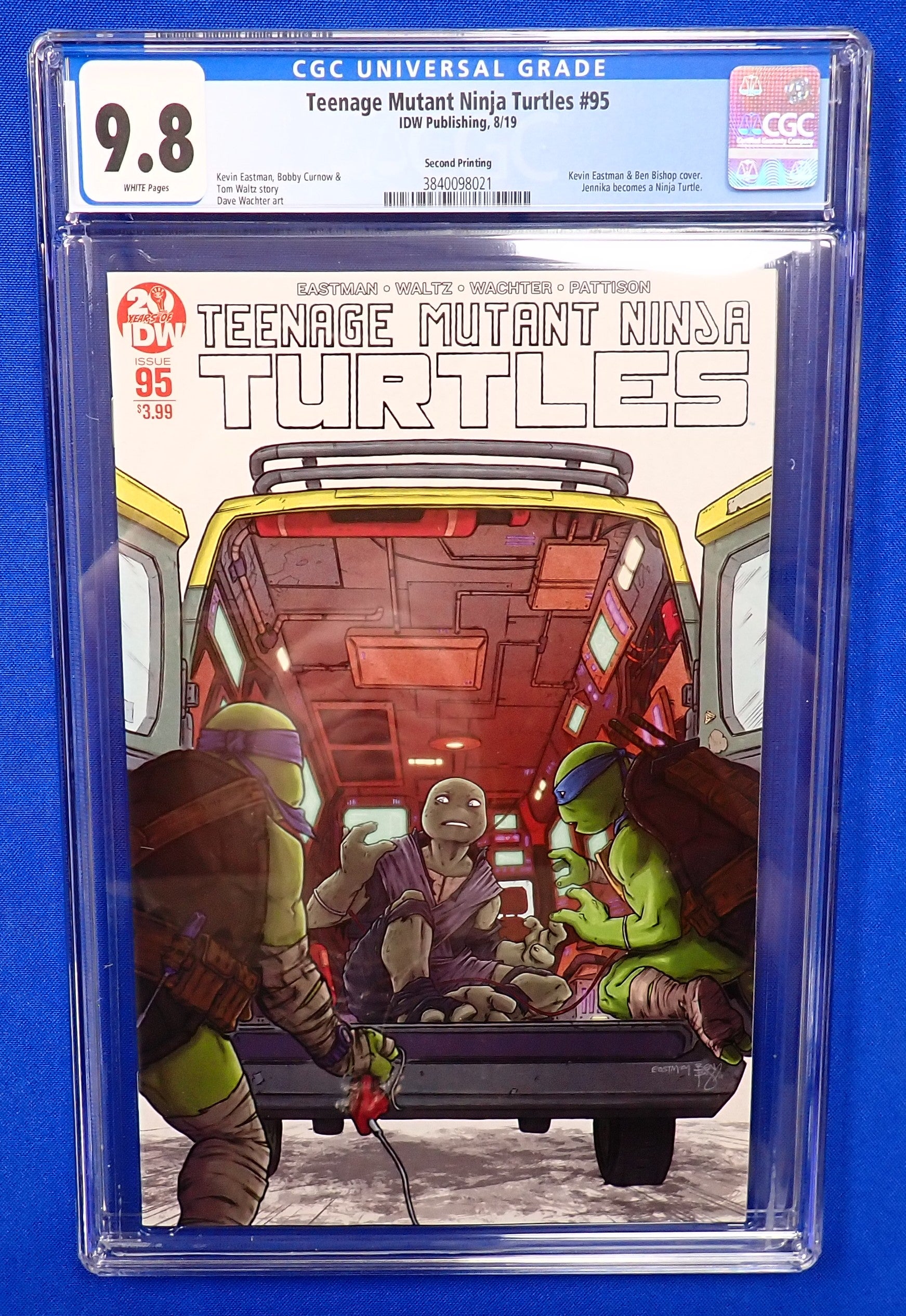 Teenage Mutant Ninja Turtles #95 (2019) - CGC 9.8 - Jennika