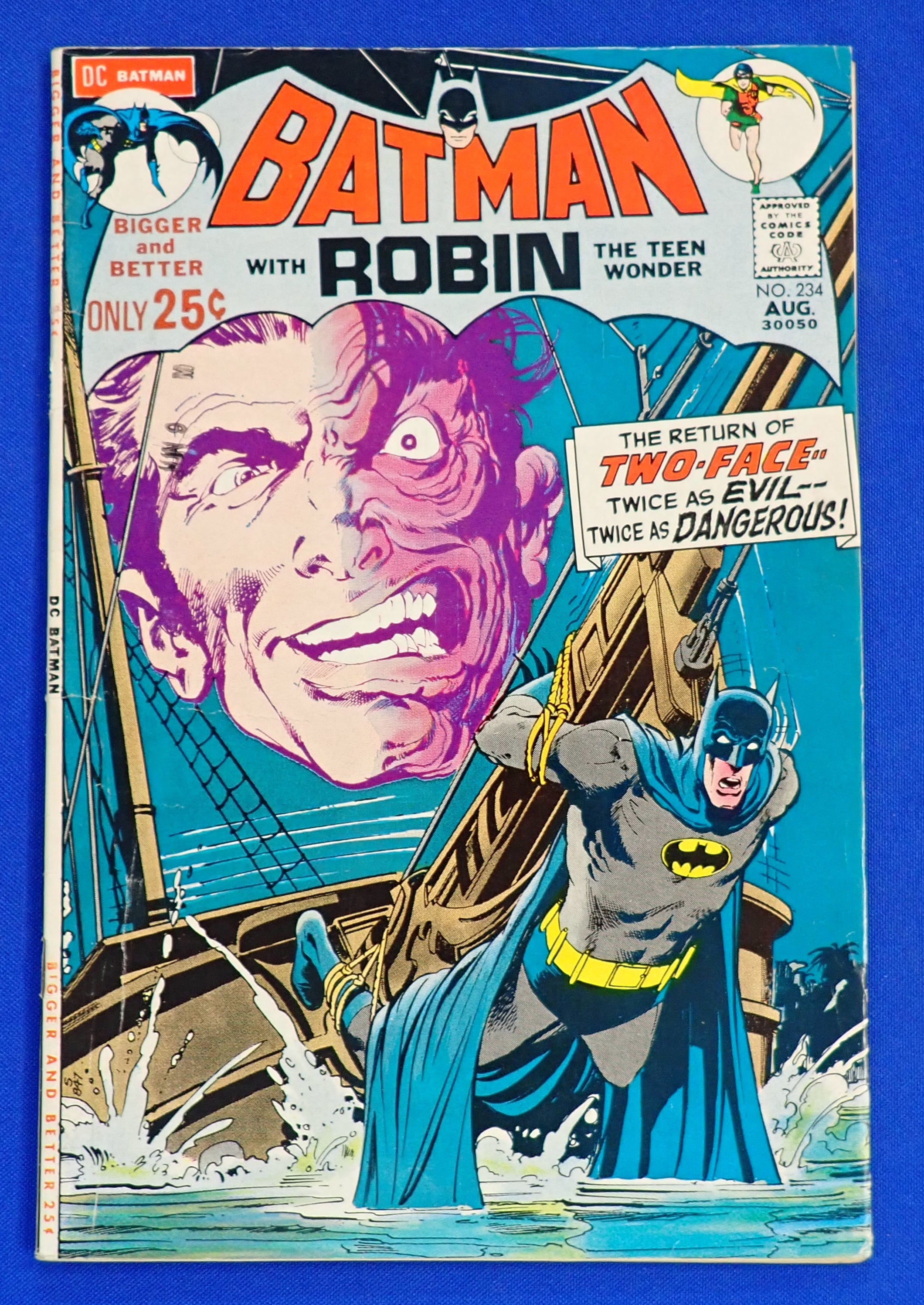 Batman #234 (1971) - FN- (5.5) - 1st Silver Age Two-Face