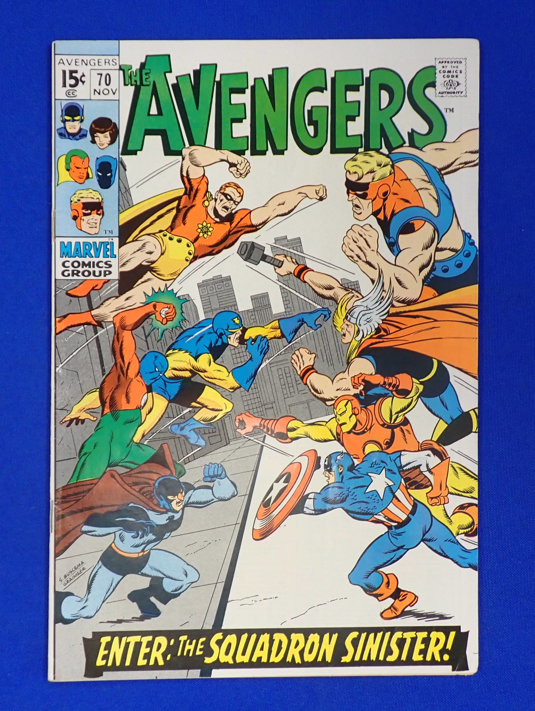 Avengers #70 (1969) - FN (6.0) - 1st Squadron Sinister
