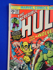Incredible Hulk #181 (1974) - VG (4.0) - Missing MVS - 1st Wolverine