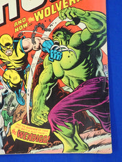 Incredible Hulk #181 (1974) - VG (4.0) - Missing MVS - 1st Wolverine