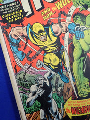 Incredible Hulk #181 (1974) - VG (4.0) - Missing MVS - 1st Wolverine