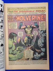 Incredible Hulk #181 (1974) - VG (4.0) - Missing MVS - 1st Wolverine