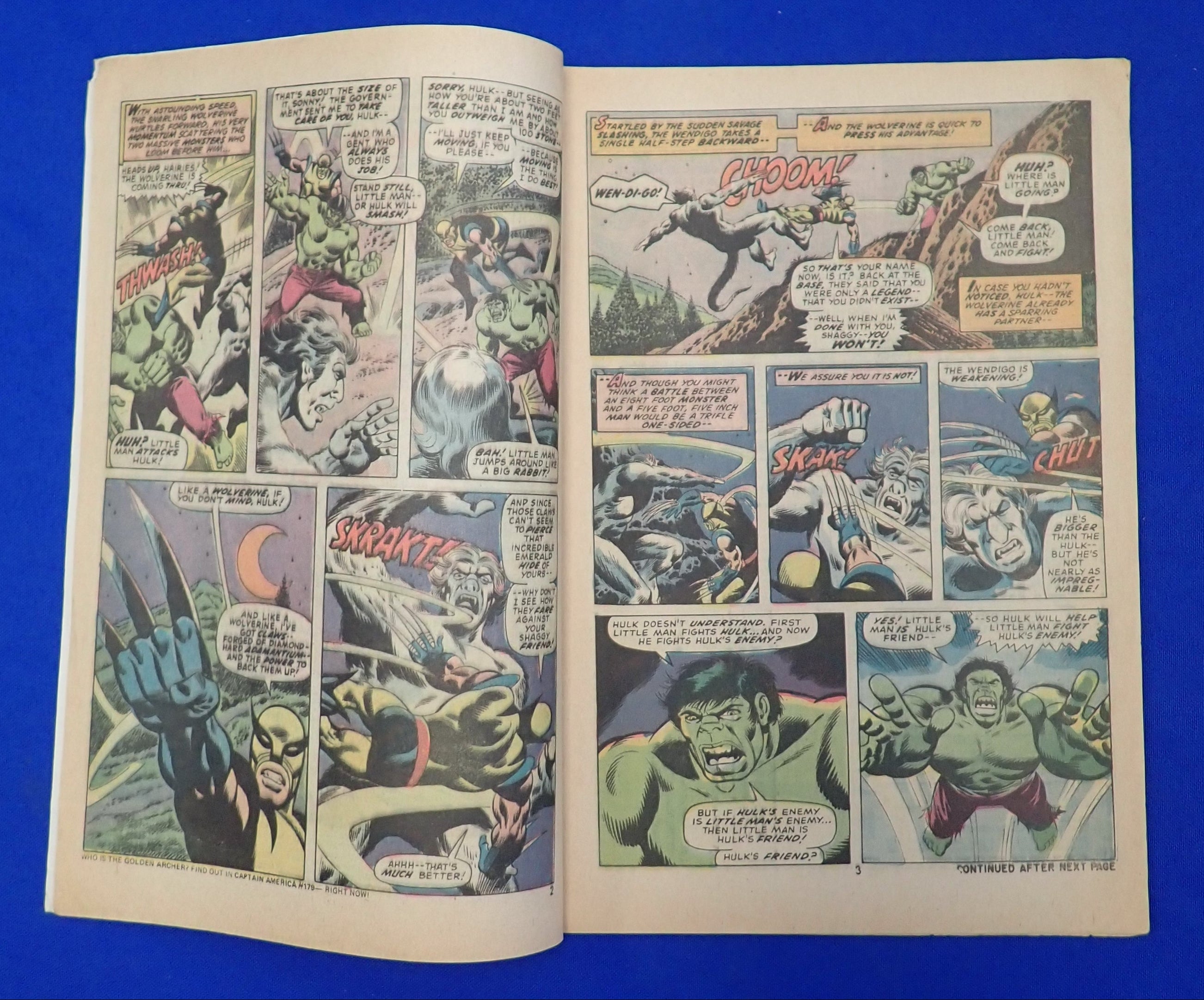 Incredible Hulk #181 (1974) - VG (4.0) - Missing MVS - 1st Wolverine