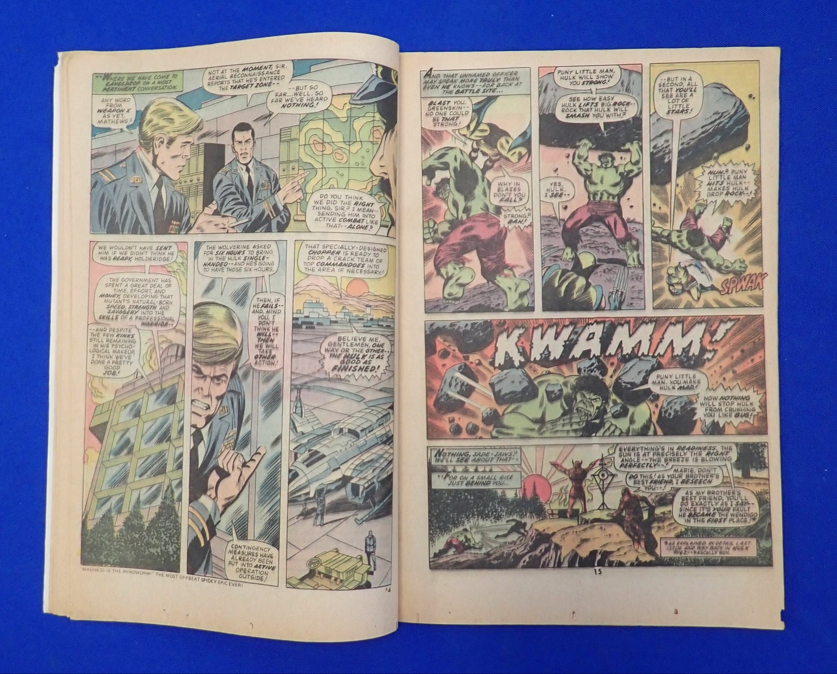 Incredible Hulk #181 (1974) - VG (4.0) - Missing MVS - 1st Wolverine