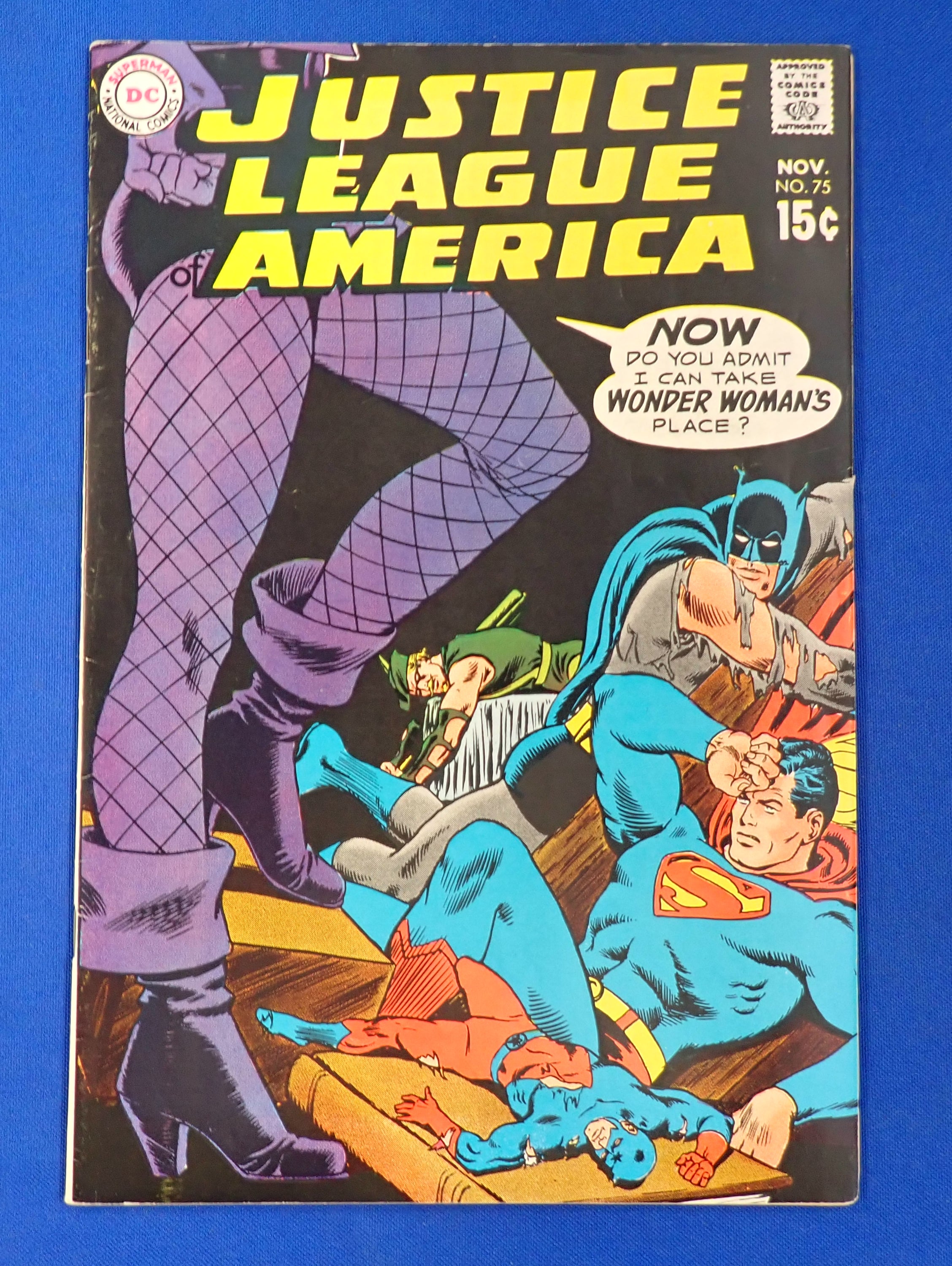 Justice League of America #75 (1969) - FN (6.0) - 1st Black Canary