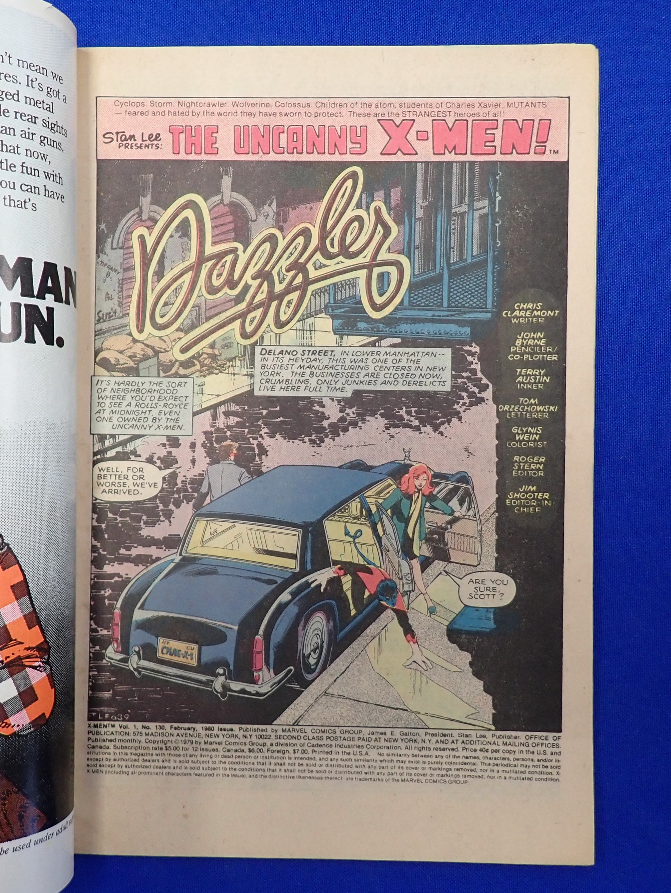 Uncanny X-Men #130 (1980) - VG/FN (5.0) - 1st Dazzler