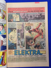 Daredevil #168 (1981) - VF- (7.5) - 1st Elektra