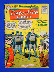 Detective Comics #225 (1955) - PR (.5) - Front & Back Cover Detached - 1st Martian Manhunter