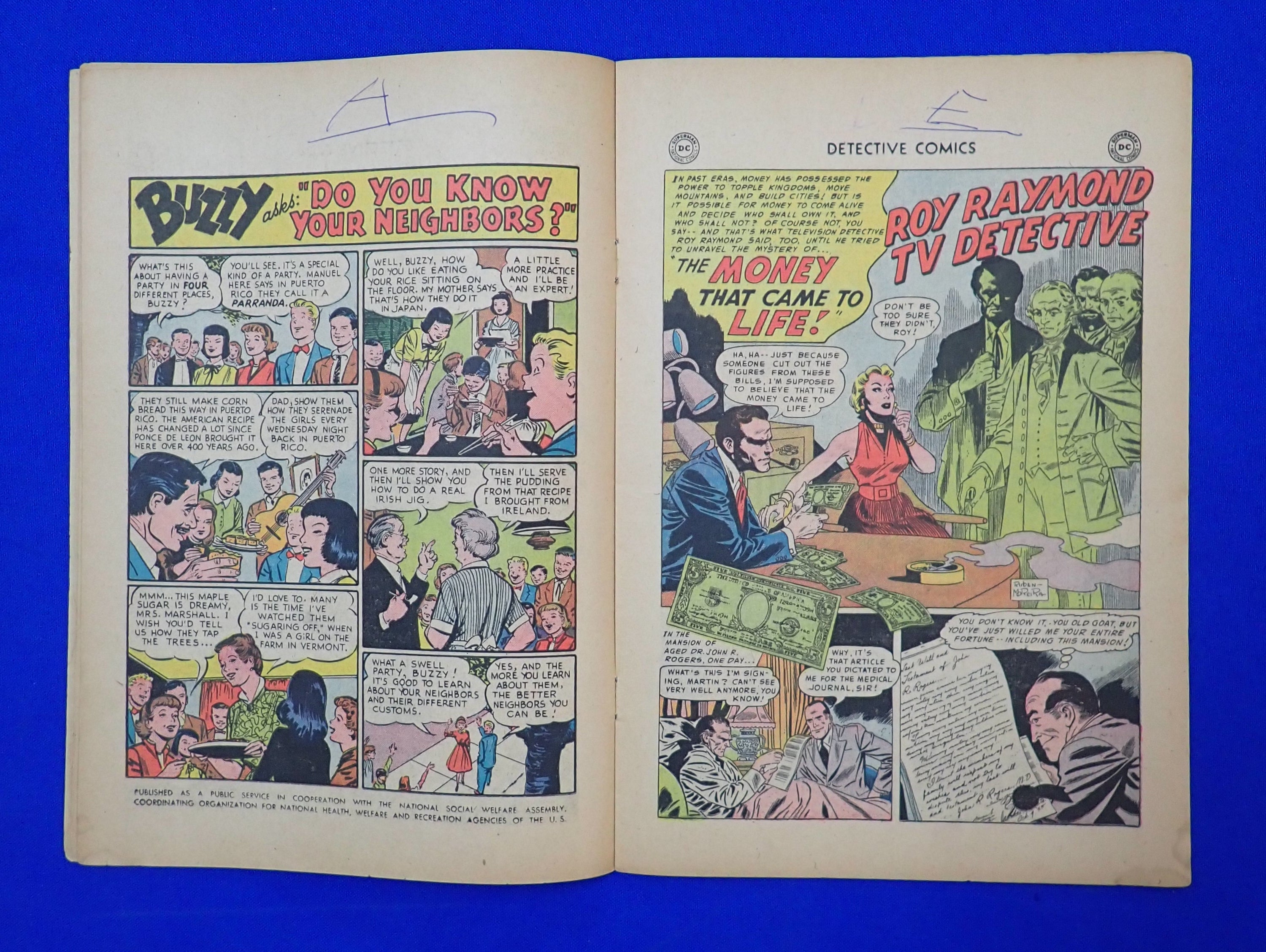 Detective Comics #225 (1955) - PR (.5) - Front & Back Cover Detached - 1st Martian Manhunter