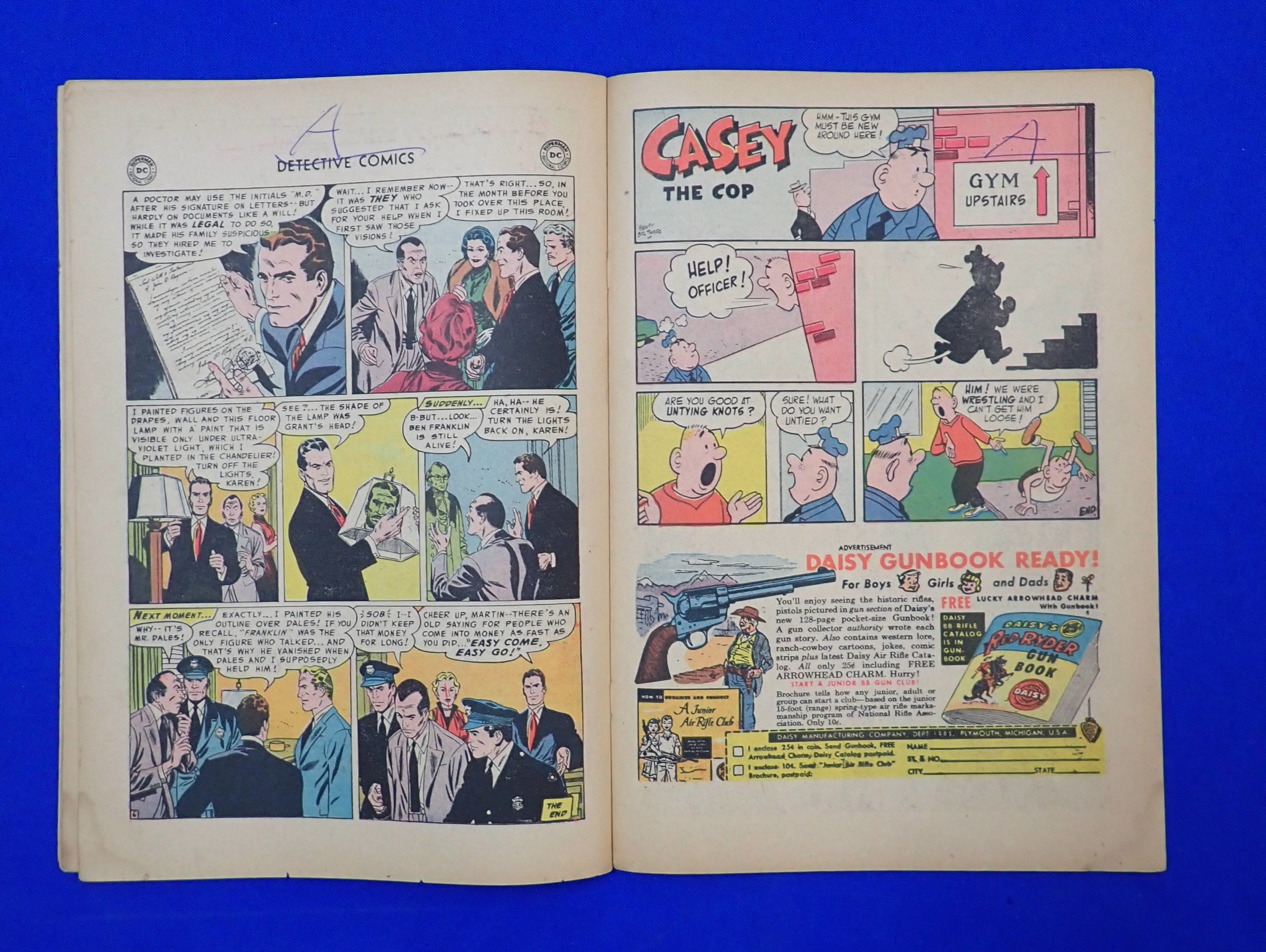 Detective Comics #225 (1955) - PR (.5) - Front & Back Cover Detached - 1st Martian Manhunter