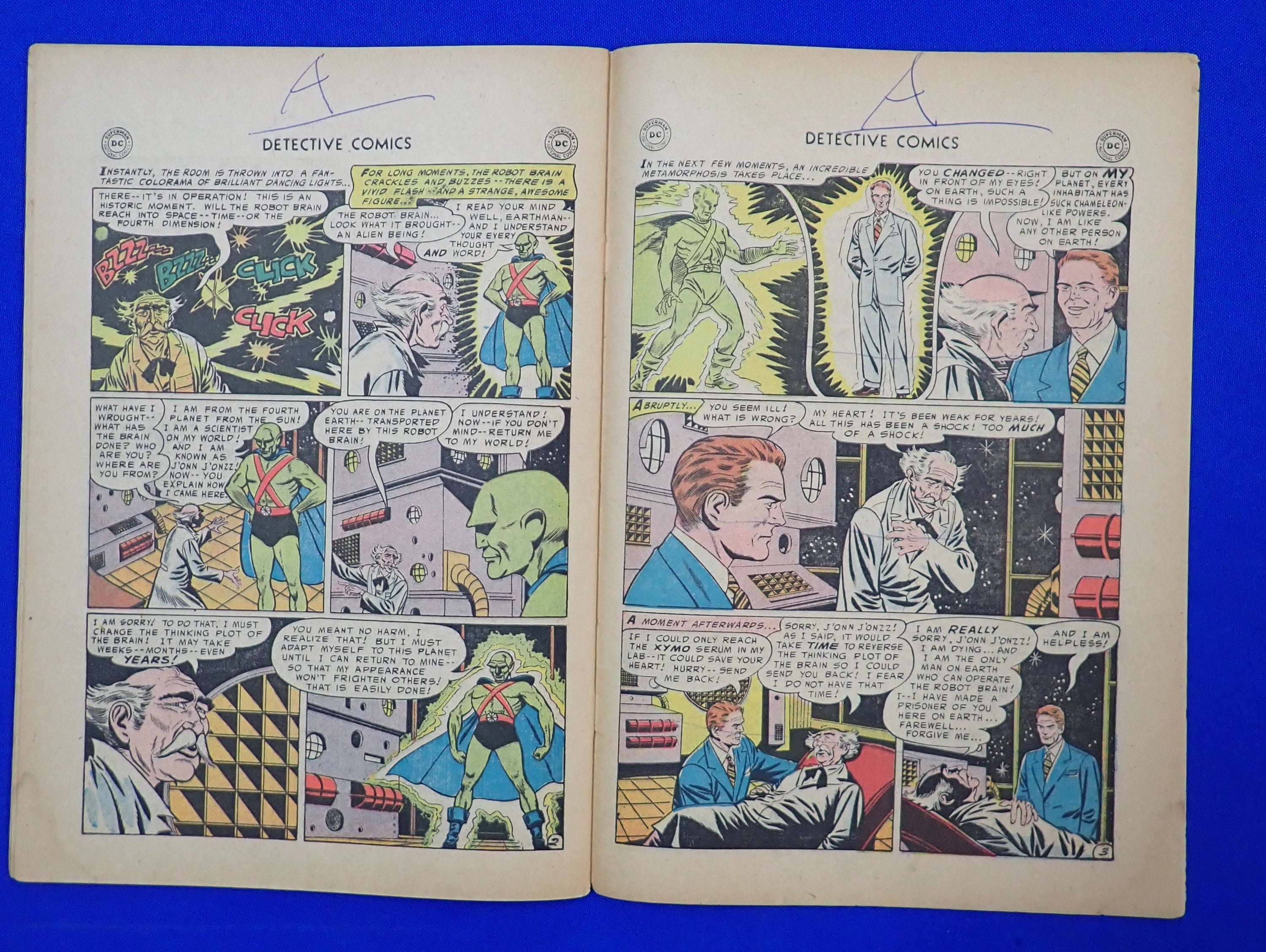 Detective Comics #225 (1955) - PR (.5) - Front & Back Cover Detached - 1st Martian Manhunter