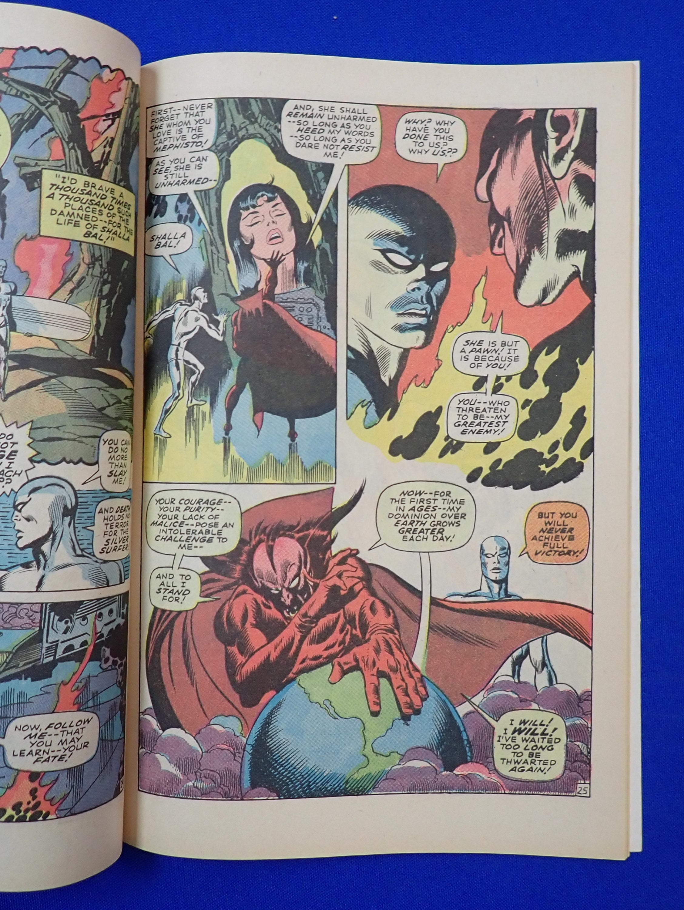 Silver Surfer #3 (1968) - FN/VF (7.0) - 1st Mephisto