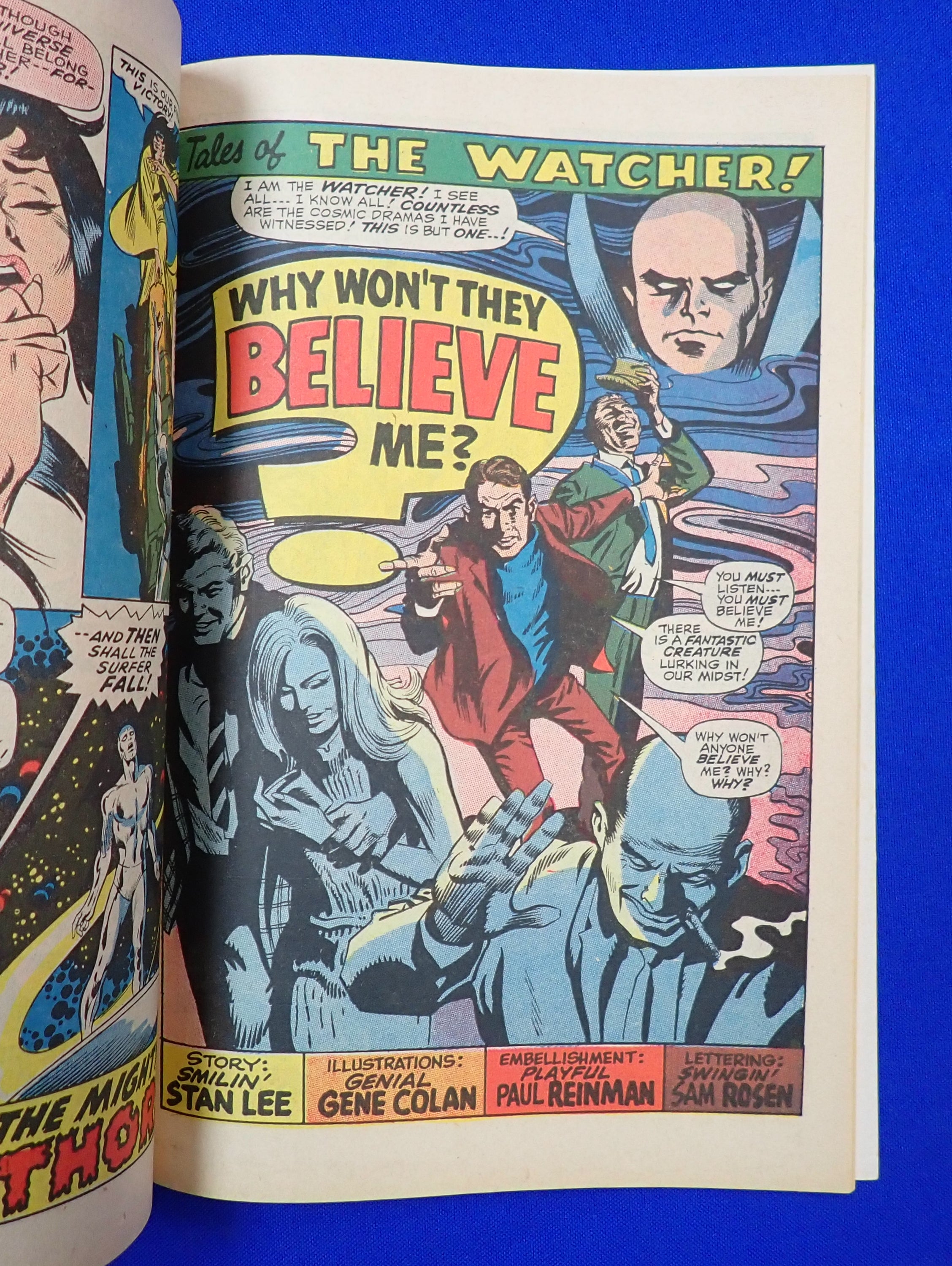 Silver Surfer #3 (1968) - FN/VF (7.0) - 1st Mephisto