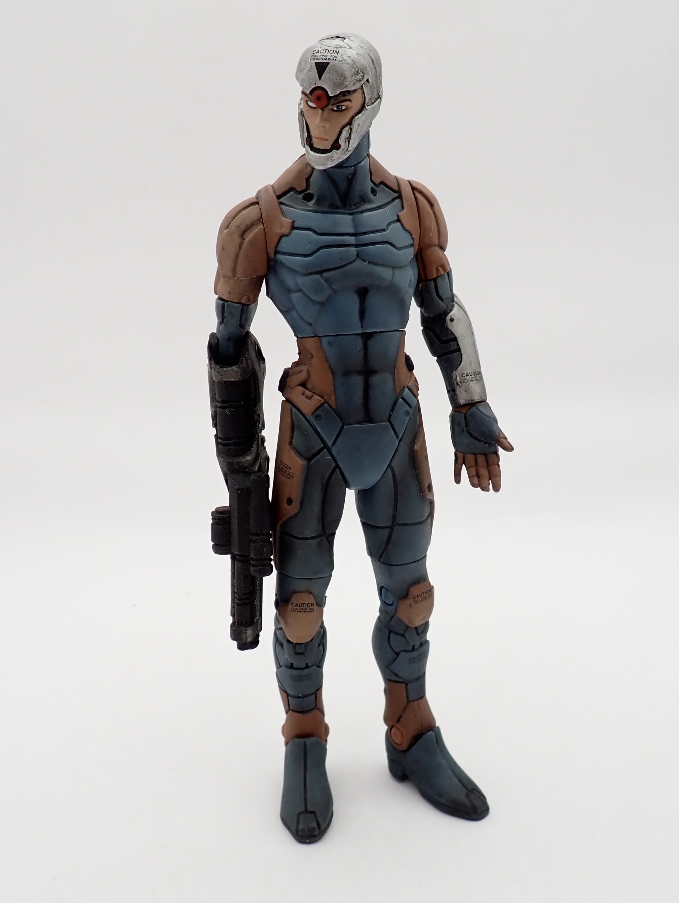 METAL GEAR SOLID 1 GRAY FOX CYBORG NINJA FIGURE 1999 MCFARLANE KONAMI GAME METAL GEAR SOLID 1 GRAY FOX CYBORG NINJA FIGURE 1999 MCFARLANE KONAMI GAME