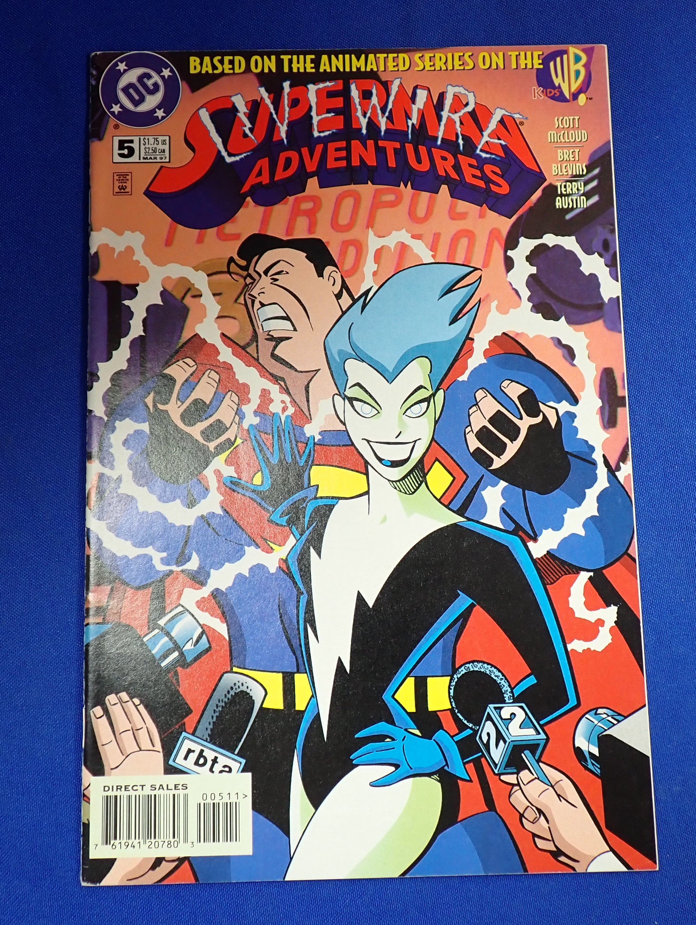 Superman Adventures #5 (1997) - FN/VF (7.0) - 1st Livewire