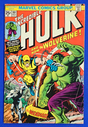 Incredible Hulk #181 (1974) - VG+ (4.5) - 1st Wolverine + MVS Intact