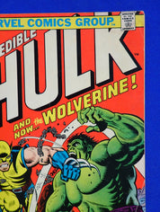 Incredible Hulk #181 (1974) - VG+ (4.5) - 1st Wolverine + MVS Intact