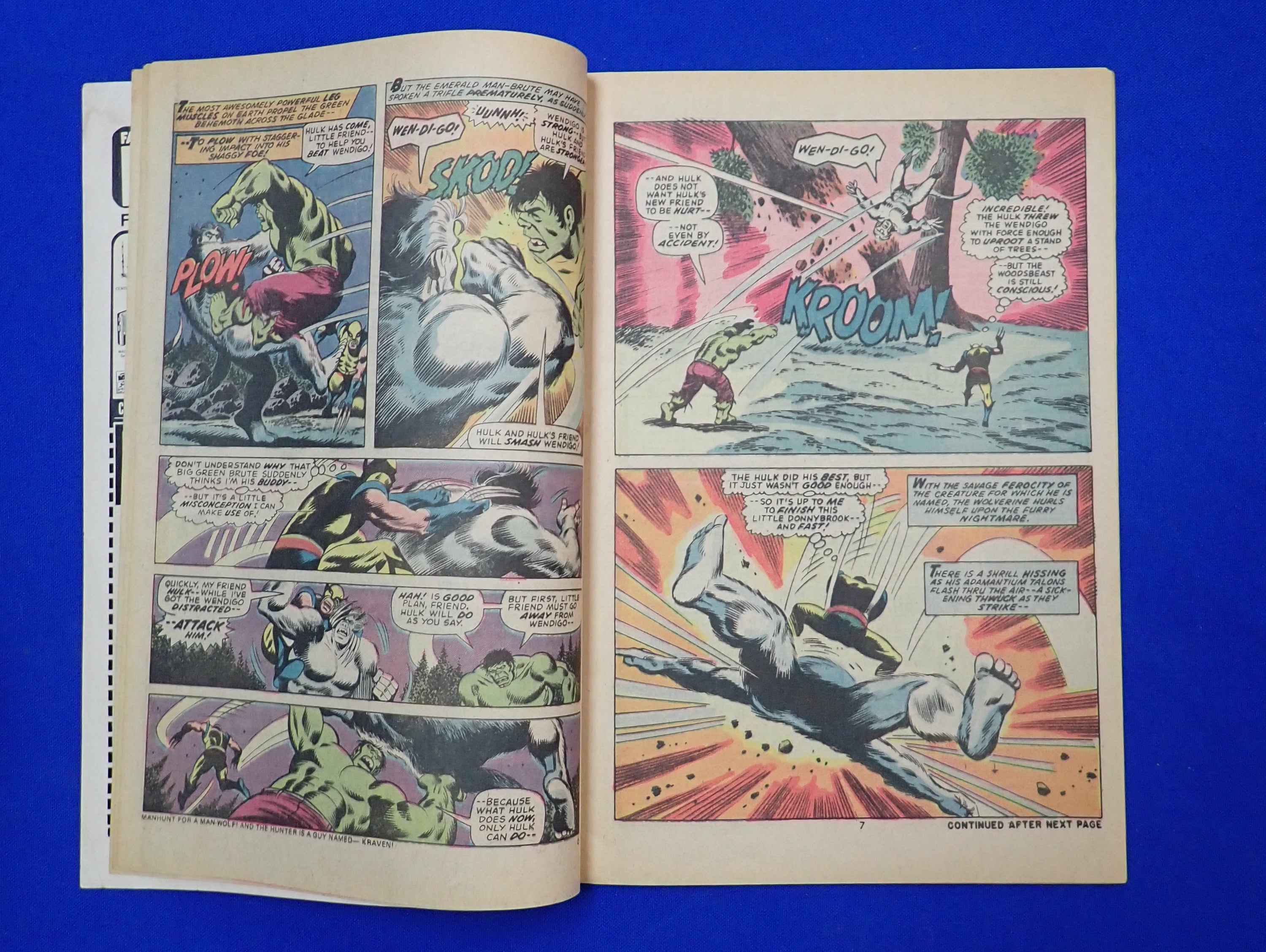 Incredible Hulk #181 (1974) - VG+ (4.5) - 1st Wolverine + MVS Intact