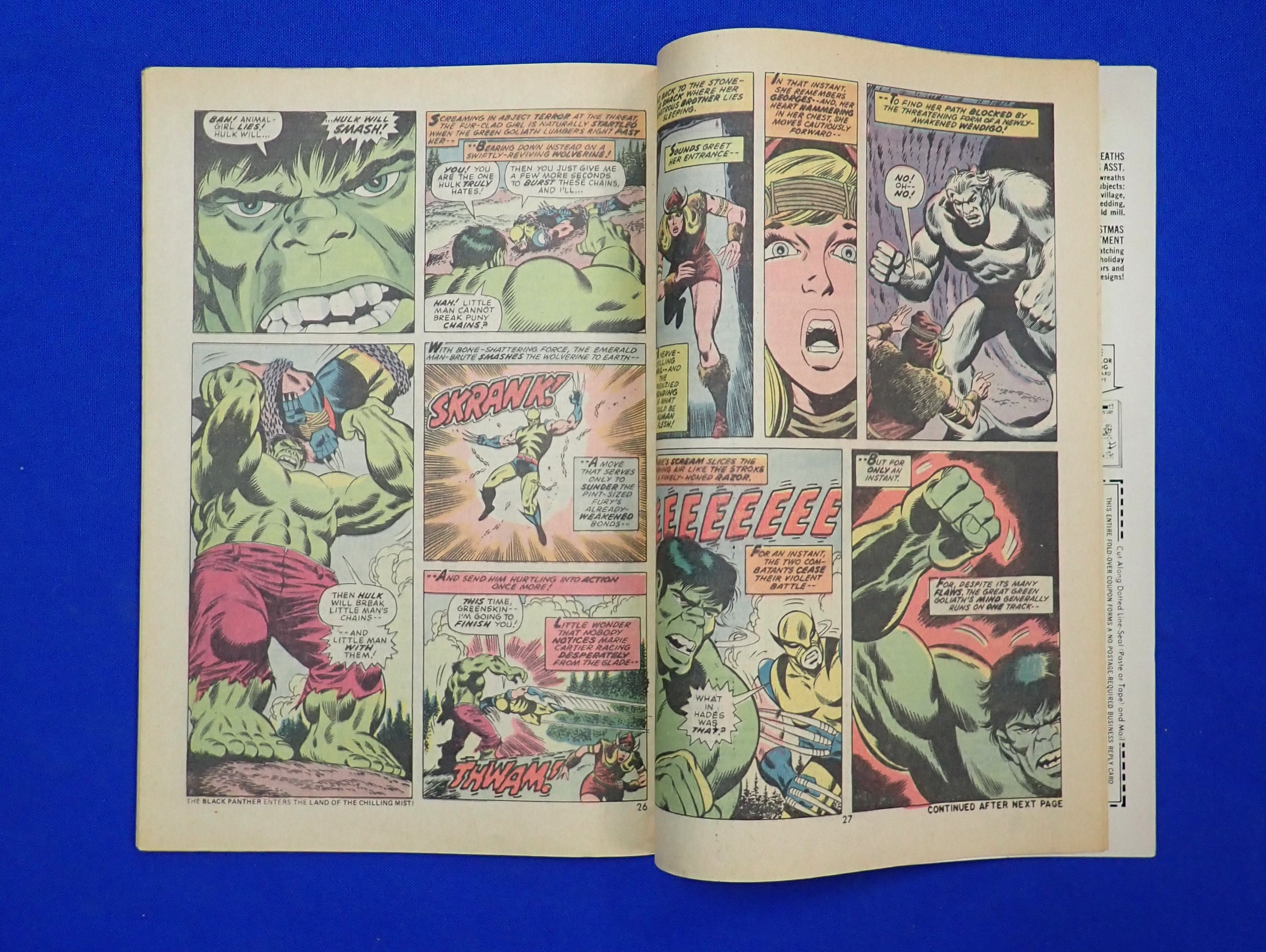 Incredible Hulk #181 (1974) - VG+ (4.5) - 1st Wolverine + MVS Intact