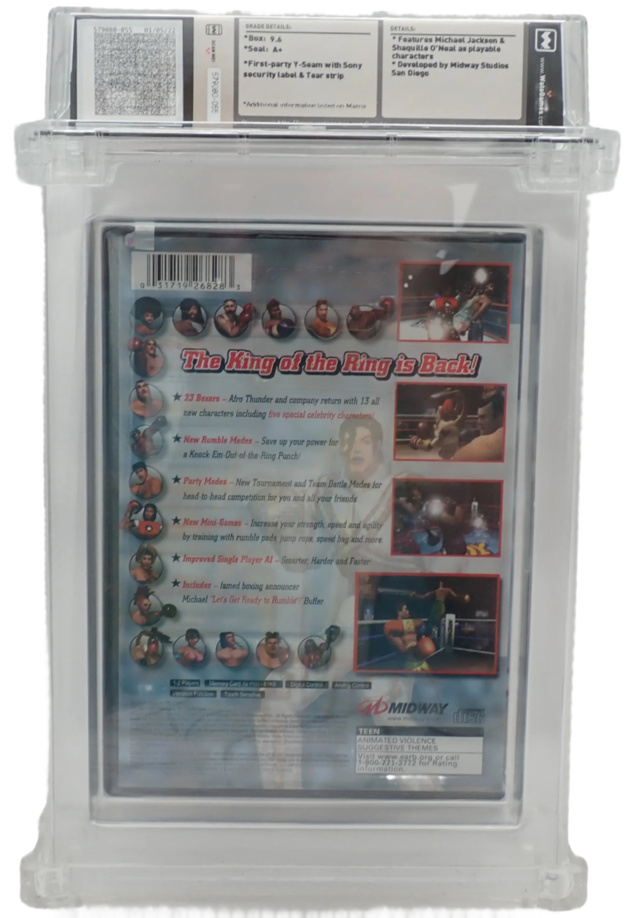 Ready 2 Rumble Boxing: Round 2 - PS2 Graded