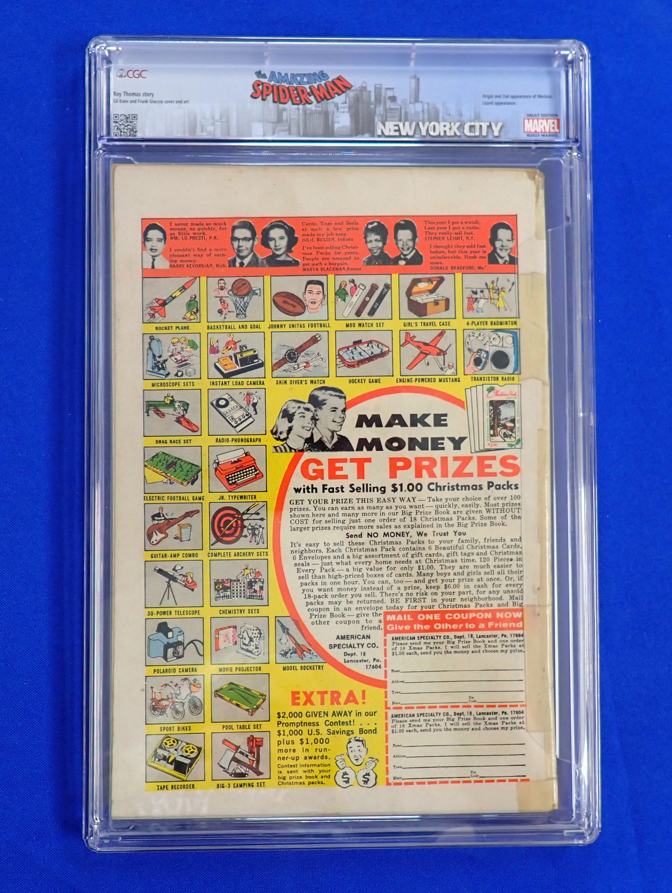 Amazing Spider-Man #102 (1971) - CGC 2.0 w/ custom label