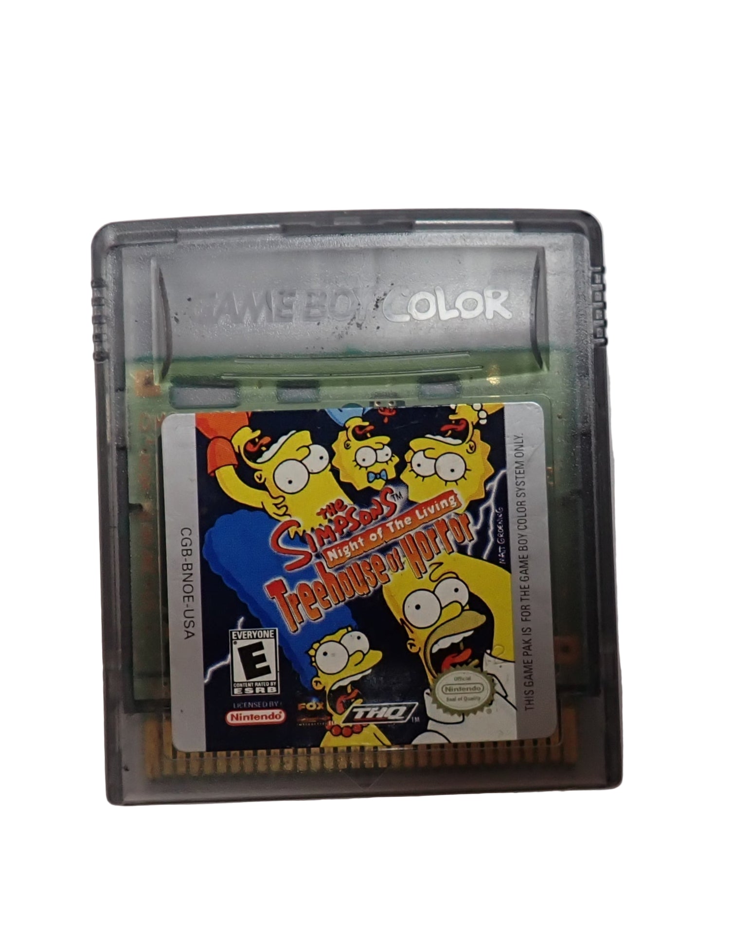The Simpsons Night of the Living Treehouse of Horror (Loose) GBC
