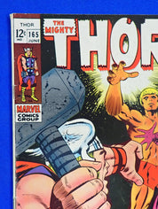 Thor #165 (1969) - FN+ (6.5) - 1st Adam Warlock