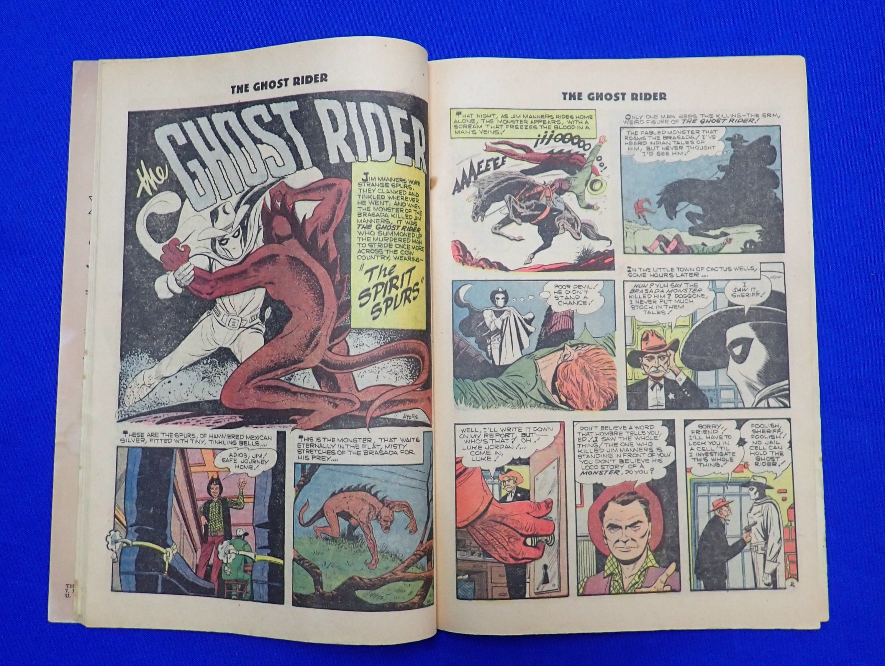 The Ghost Rider #10 (1952) - VG (4.0) - Magazine Enterprises