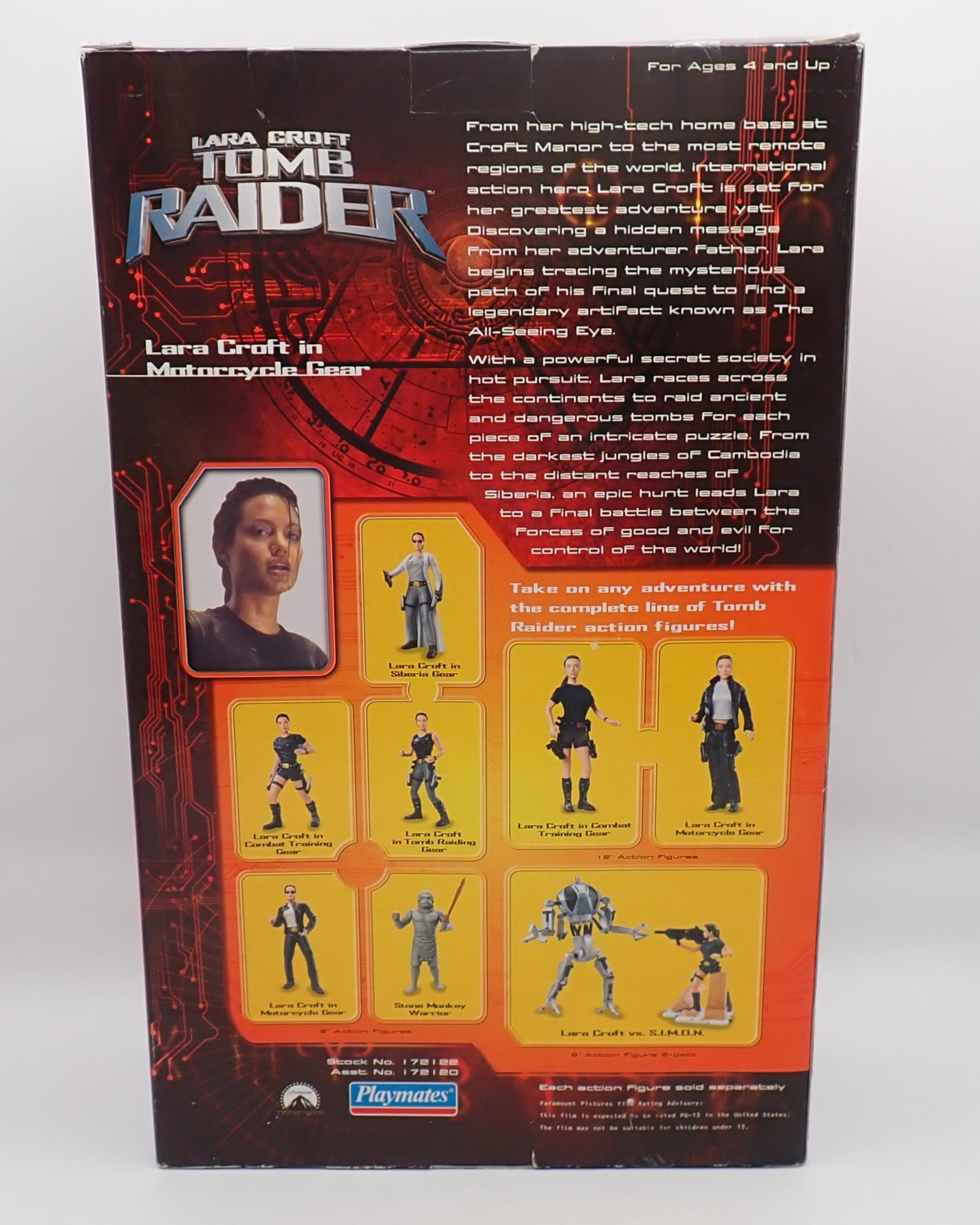 Lara Croft Tomb Raider in Motorcycle Gear (2001)