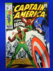 Captain America #117 (1969) - FN+ (6.5) - 1st Falcon