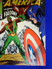 Captain America #117 (1969) - FN+ (6.5) - 1st Falcon