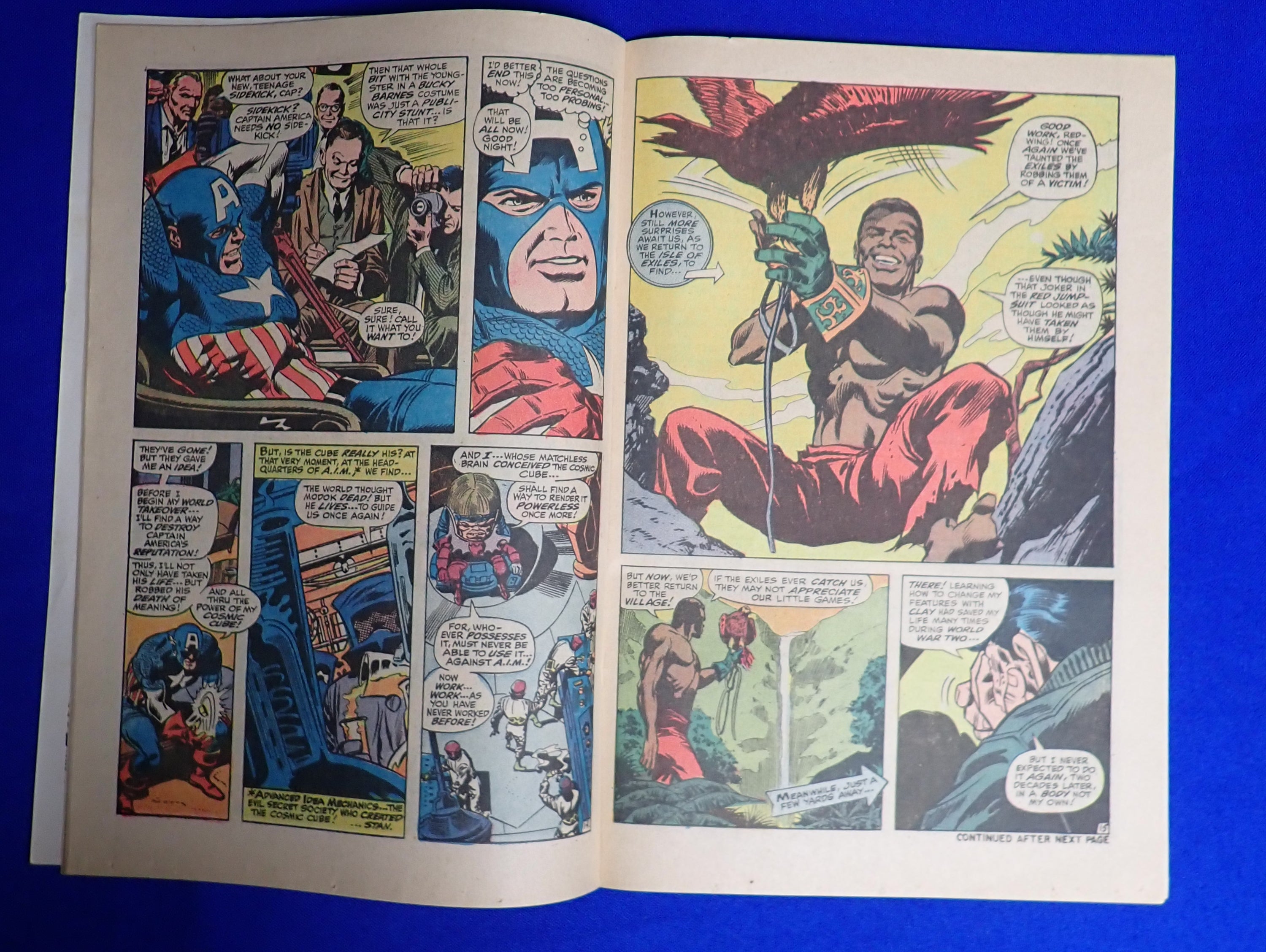 Captain America #117 (1969) - FN+ (6.5) - 1st Falcon