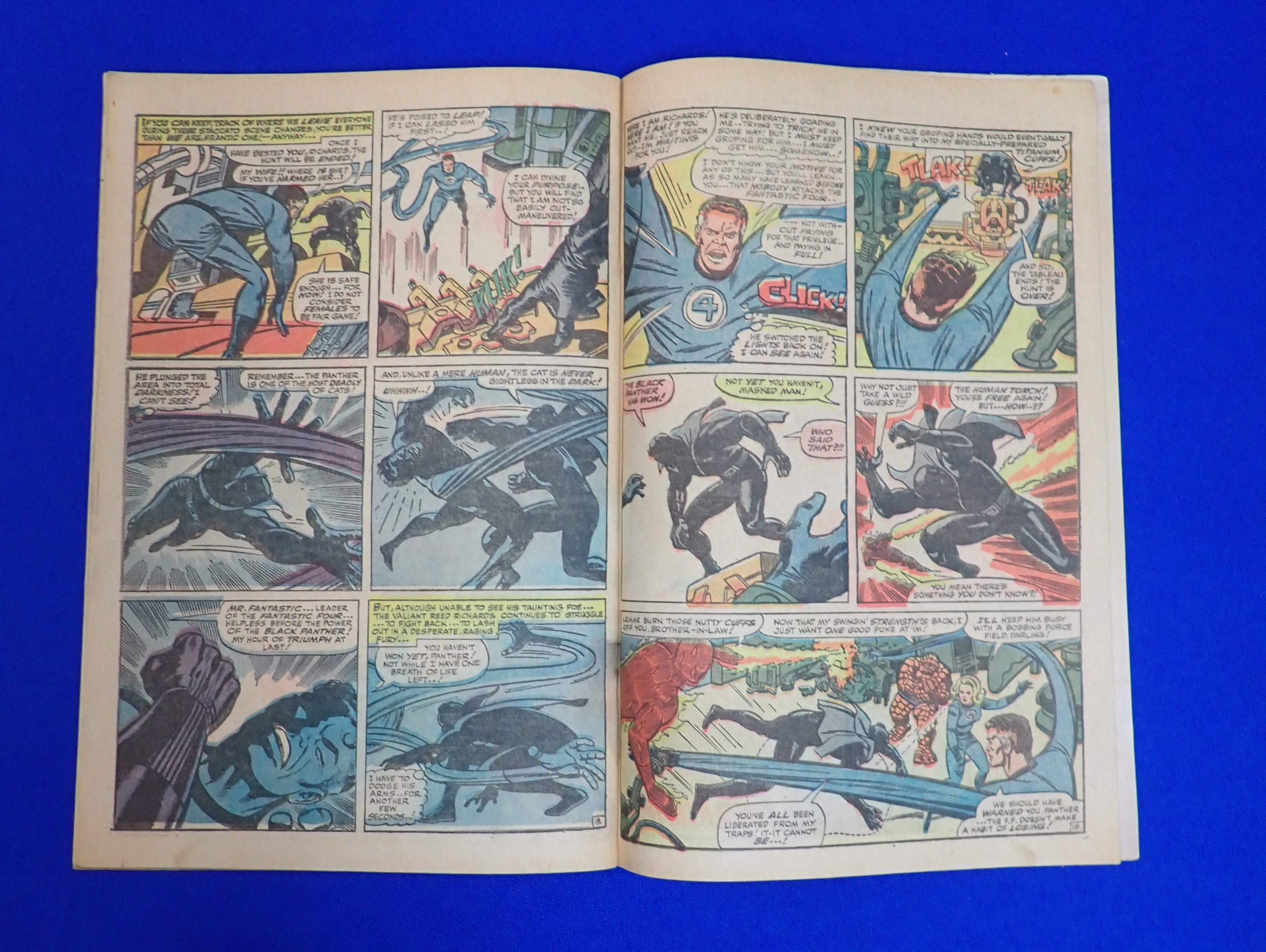 Fanastic Four #52 (1966) - VG- (3.5) - 1st Black Panther