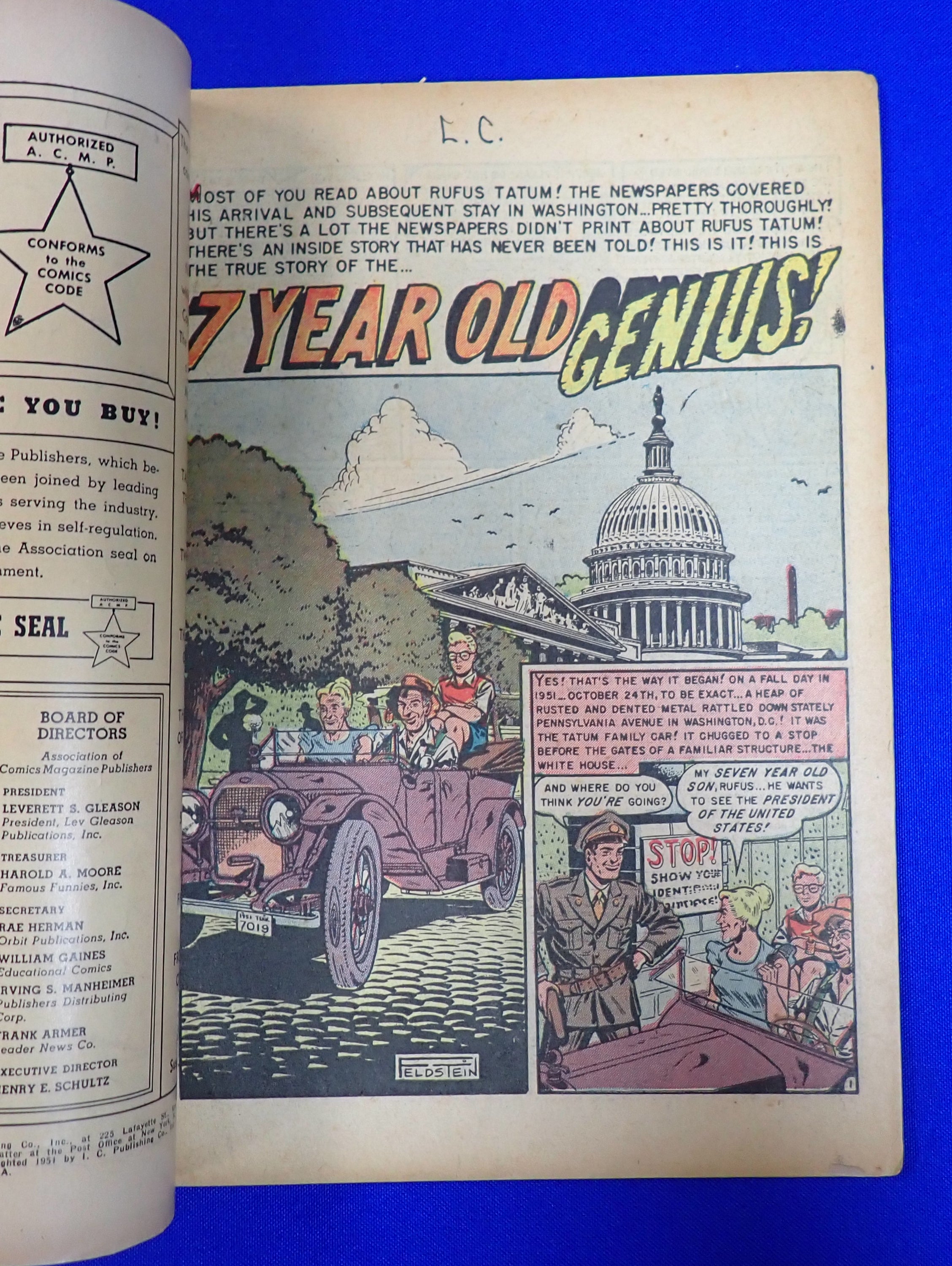 Weird Fantasy #7 (1951) - FR/GD (1.5)