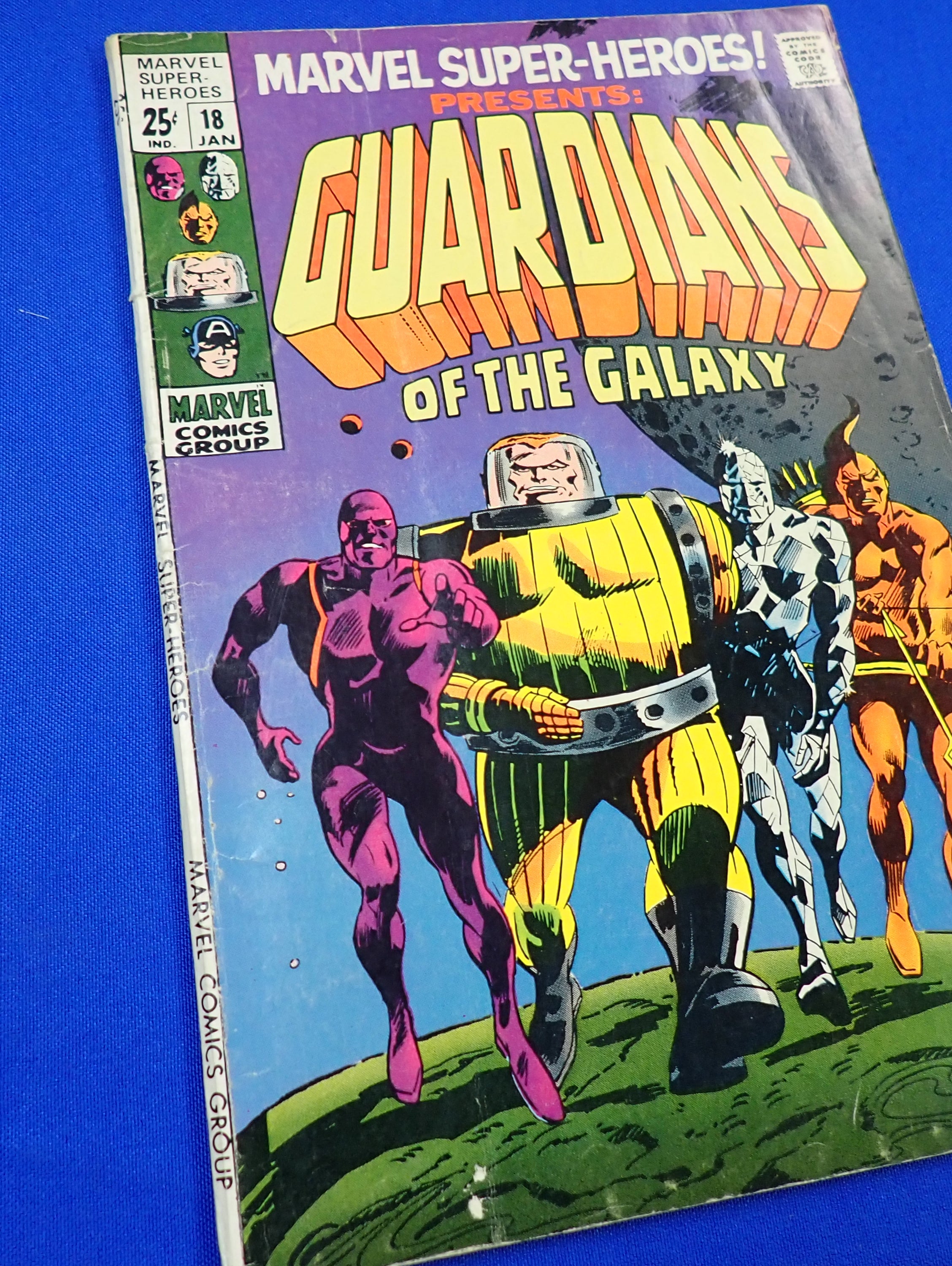 Marvel Super Heroes #18 (1968) - VG (4.0) - 1st Team Appearance Guardians of the Galaxy