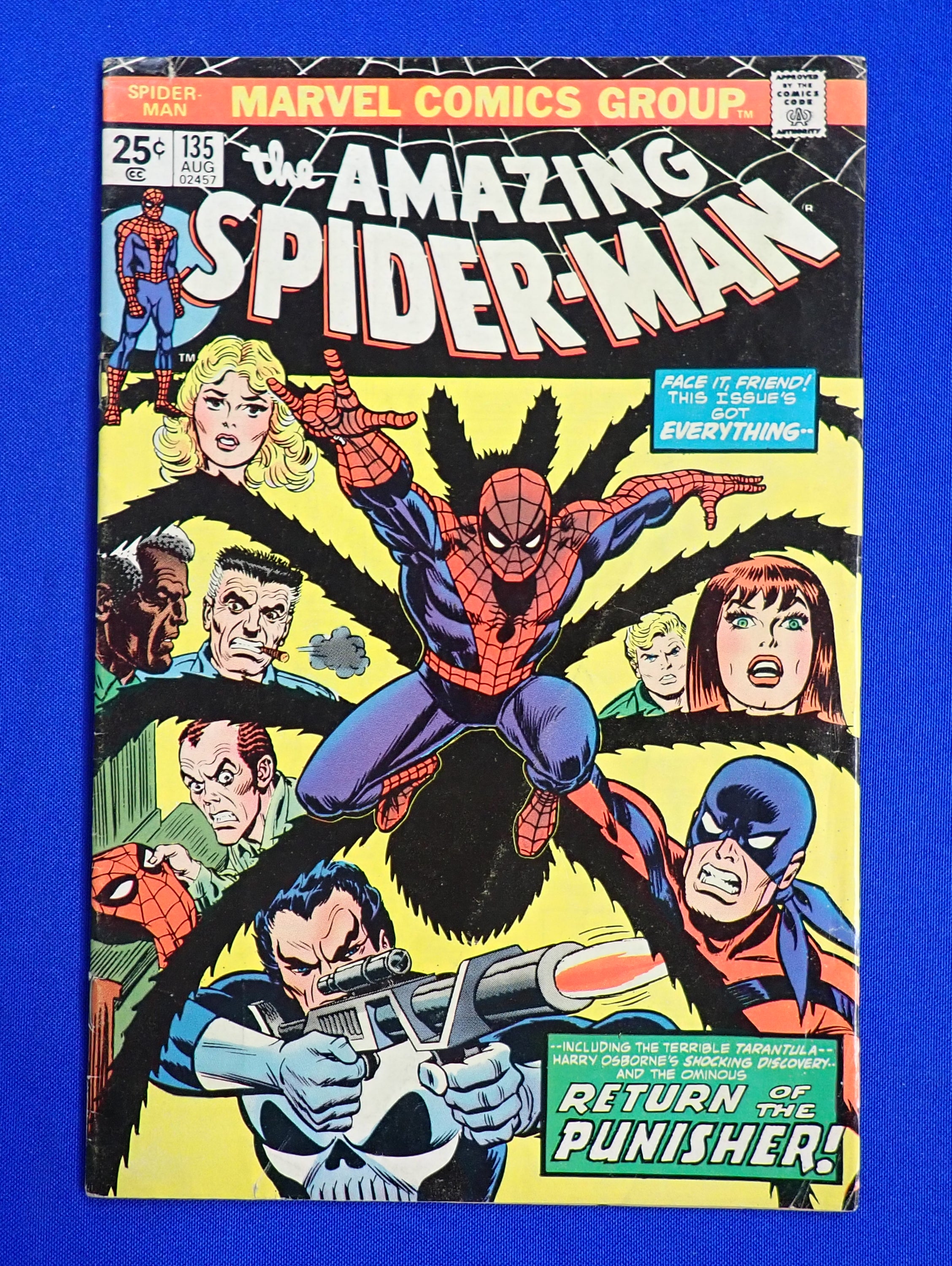 Amazing Spider-Man #135 (1974) - FN- (5.5)