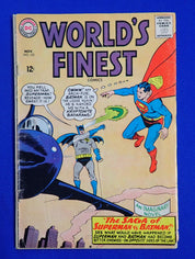 World's Finest #153 (1965) - GD+ (2.5) - Centerfold detached + Batman Slapping Robin meme