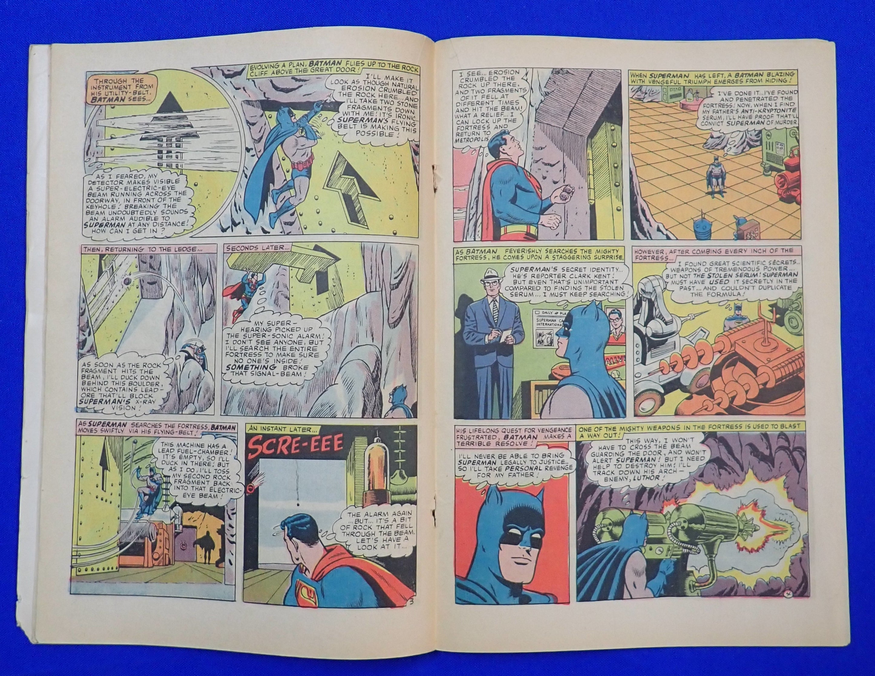 World's Finest #153 (1965) - GD+ (2.5) - Centerfold detached + Batman Slapping Robin meme