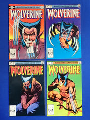 Wolverine #1-4 Set (1982) - VF- (7.5)