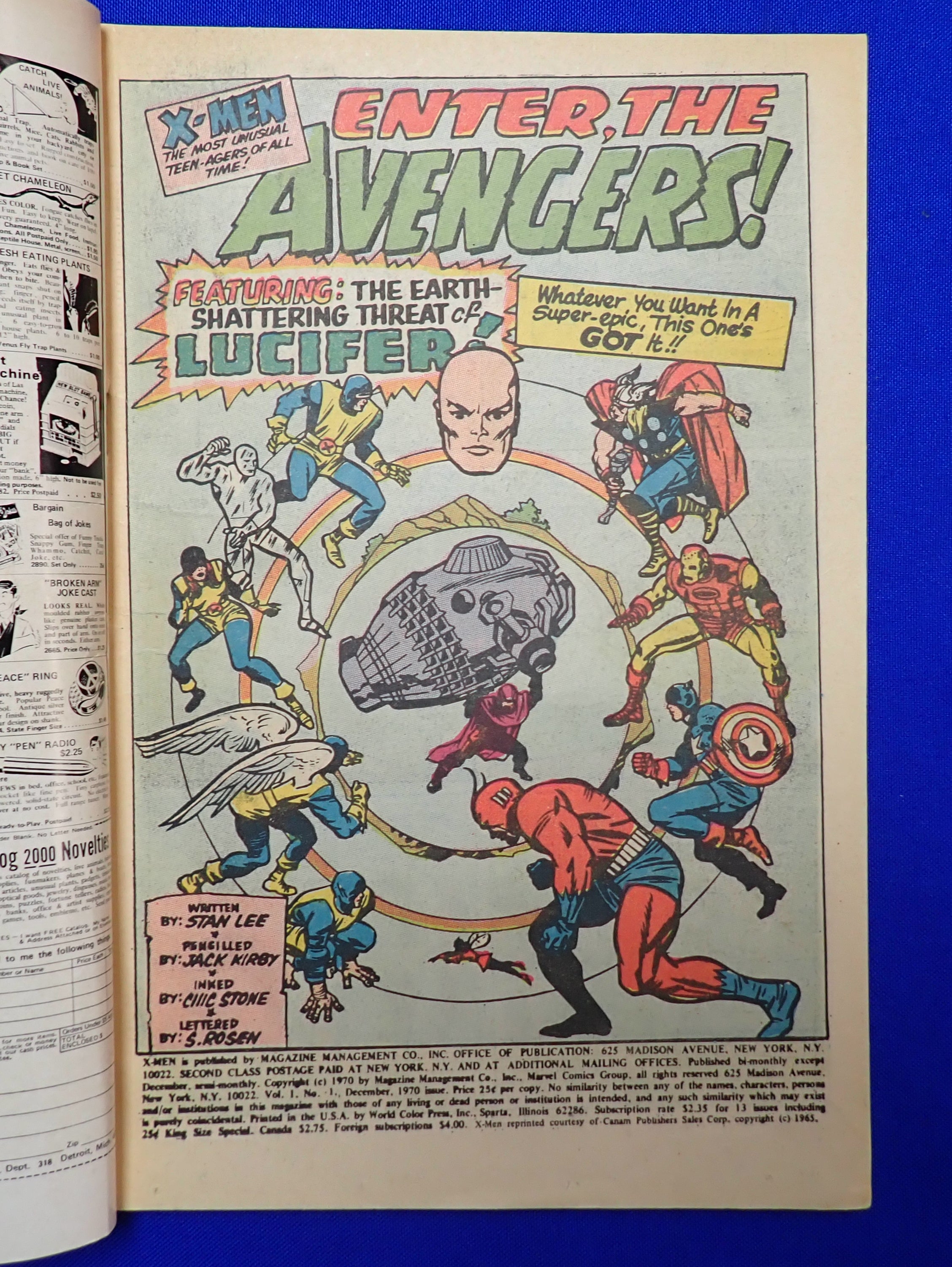 X-Men Annual #1 (1970) - FN (6.0)