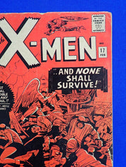 Uncanny X-Men #17 (1966) - GD+ (2.5)