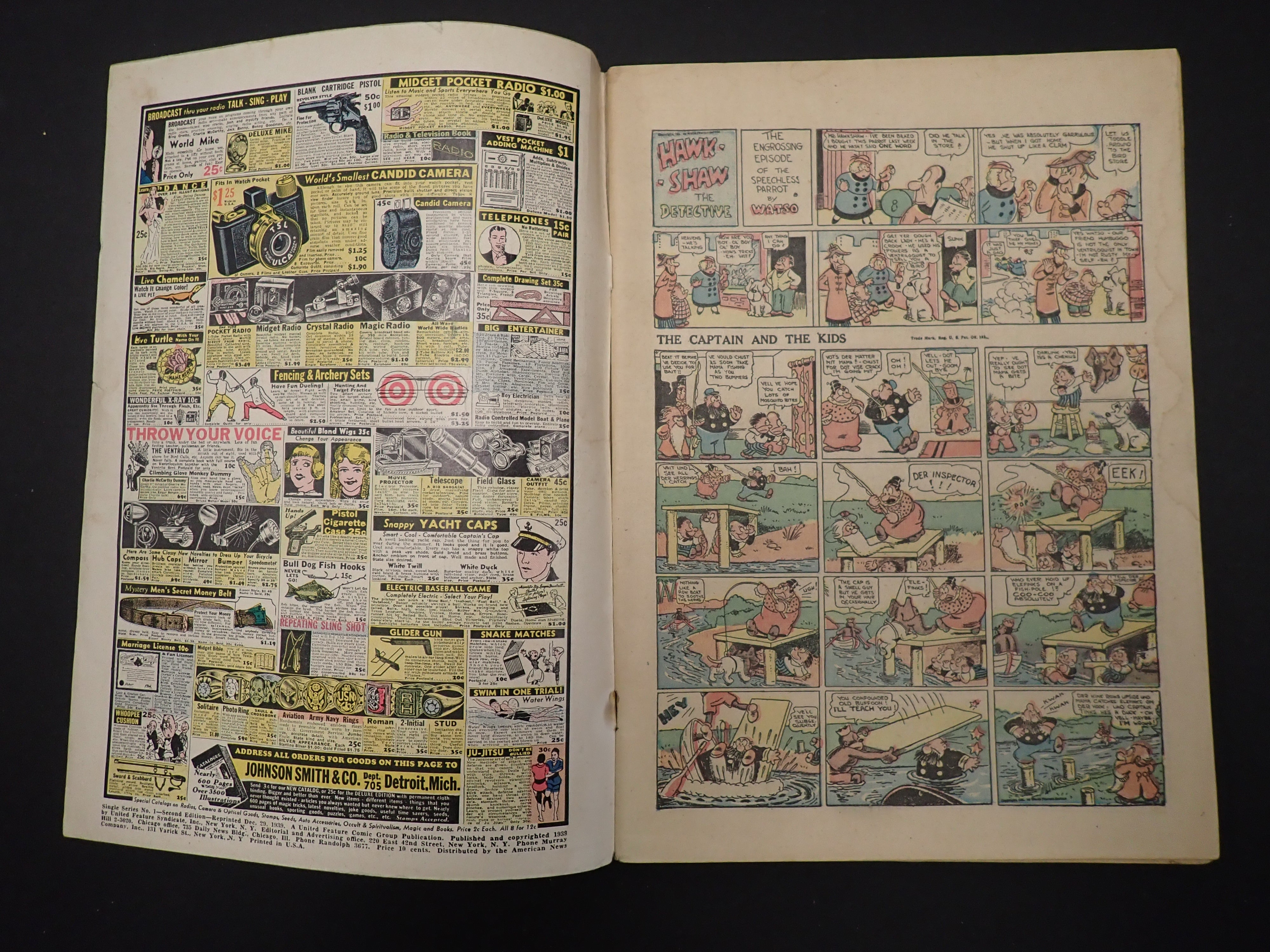 The Captain and The Kids #1 Second Edition