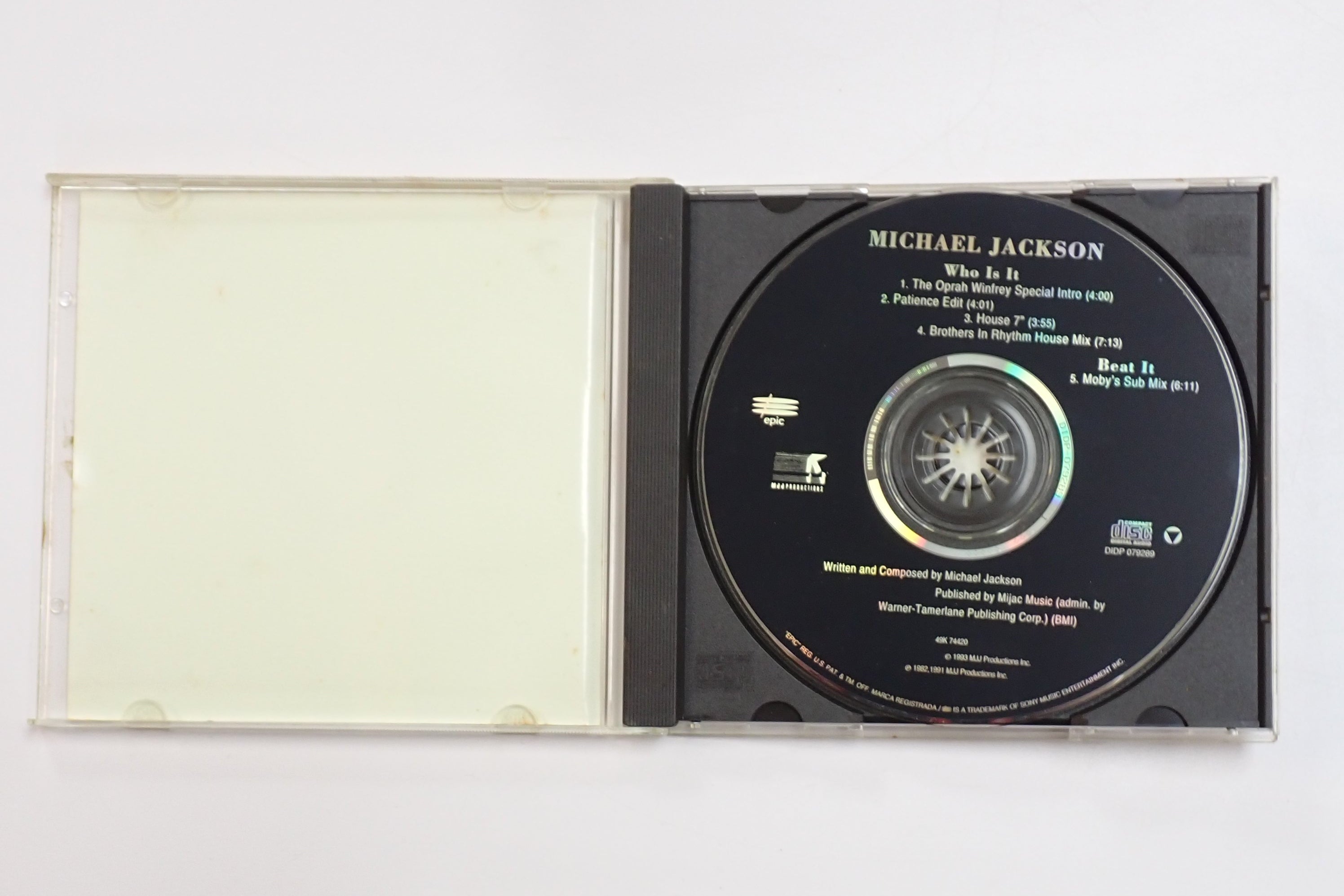 Michael Jackson - Who Is It - CD
