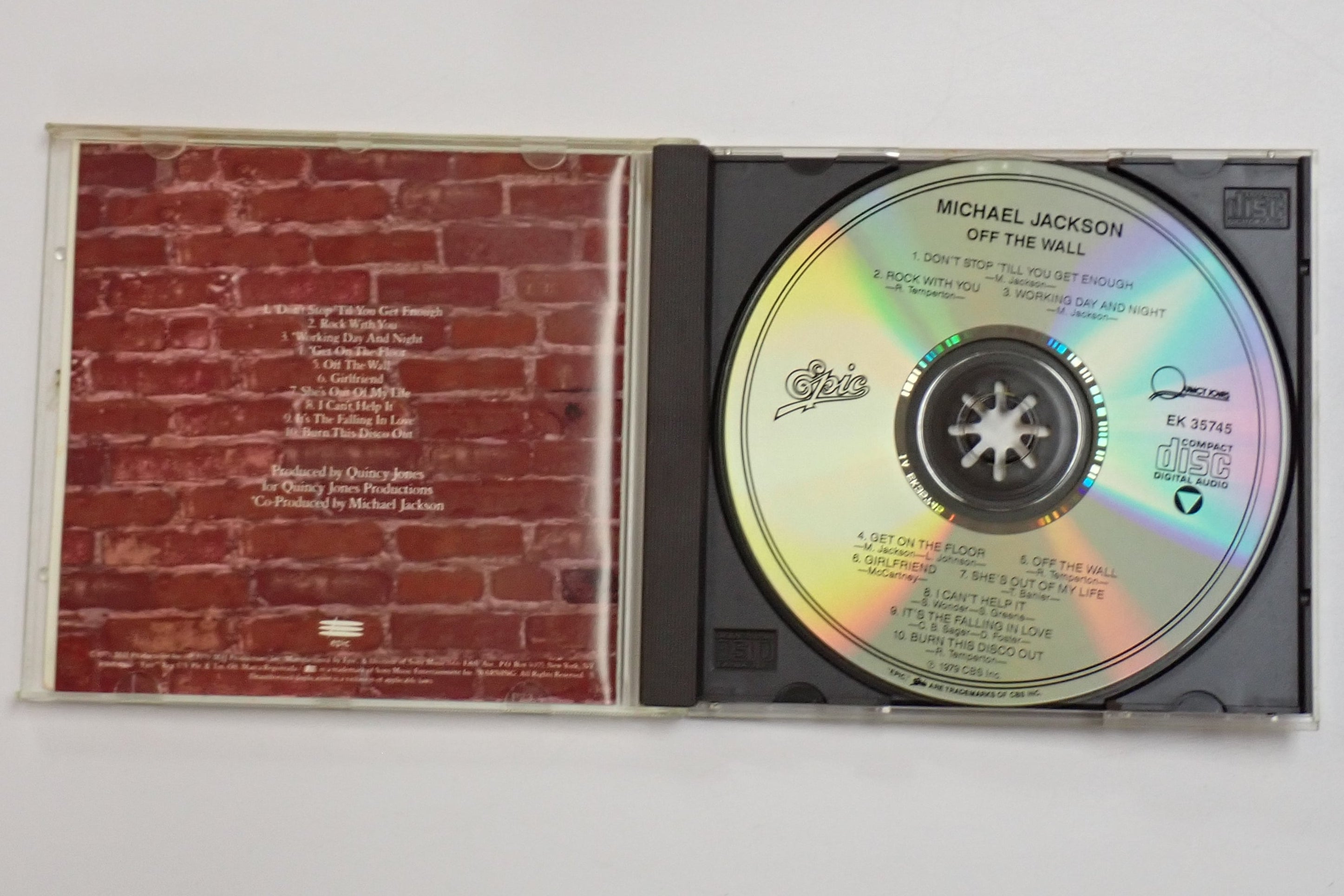 Michael Jackson - Off the Wall - CD