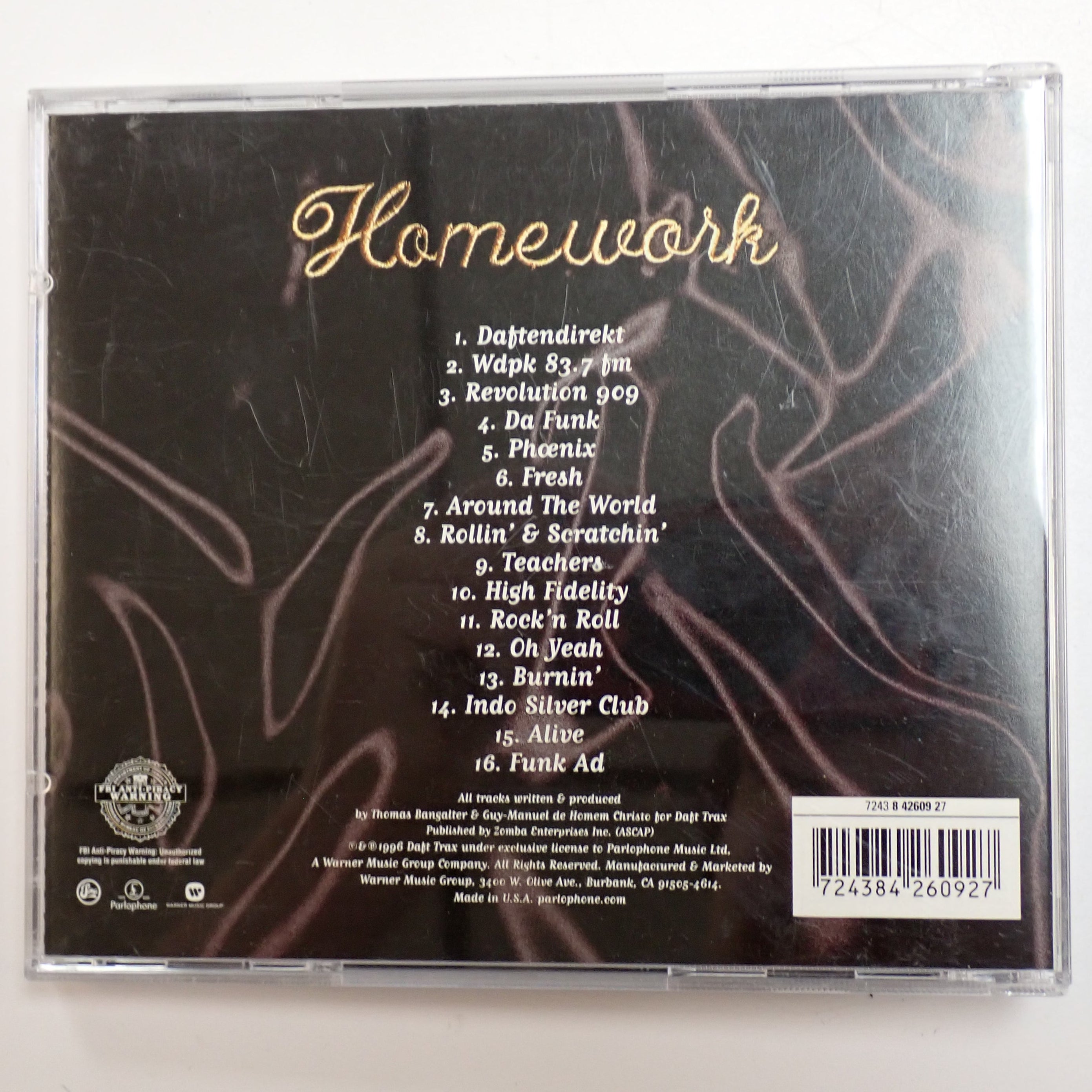 Daft Punk - "Homework" - CD