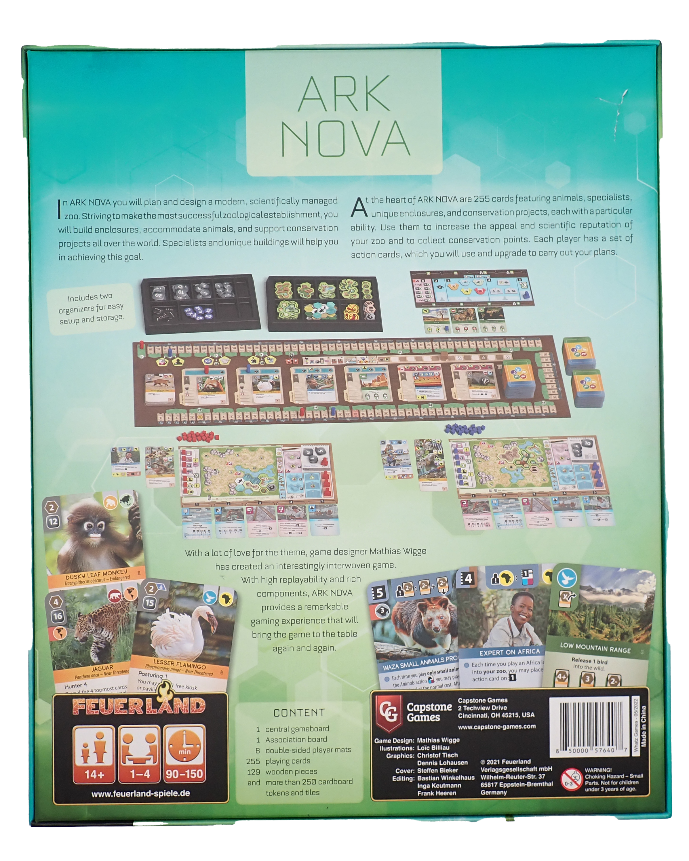 Ark Nova - Pre-Owned Board Game