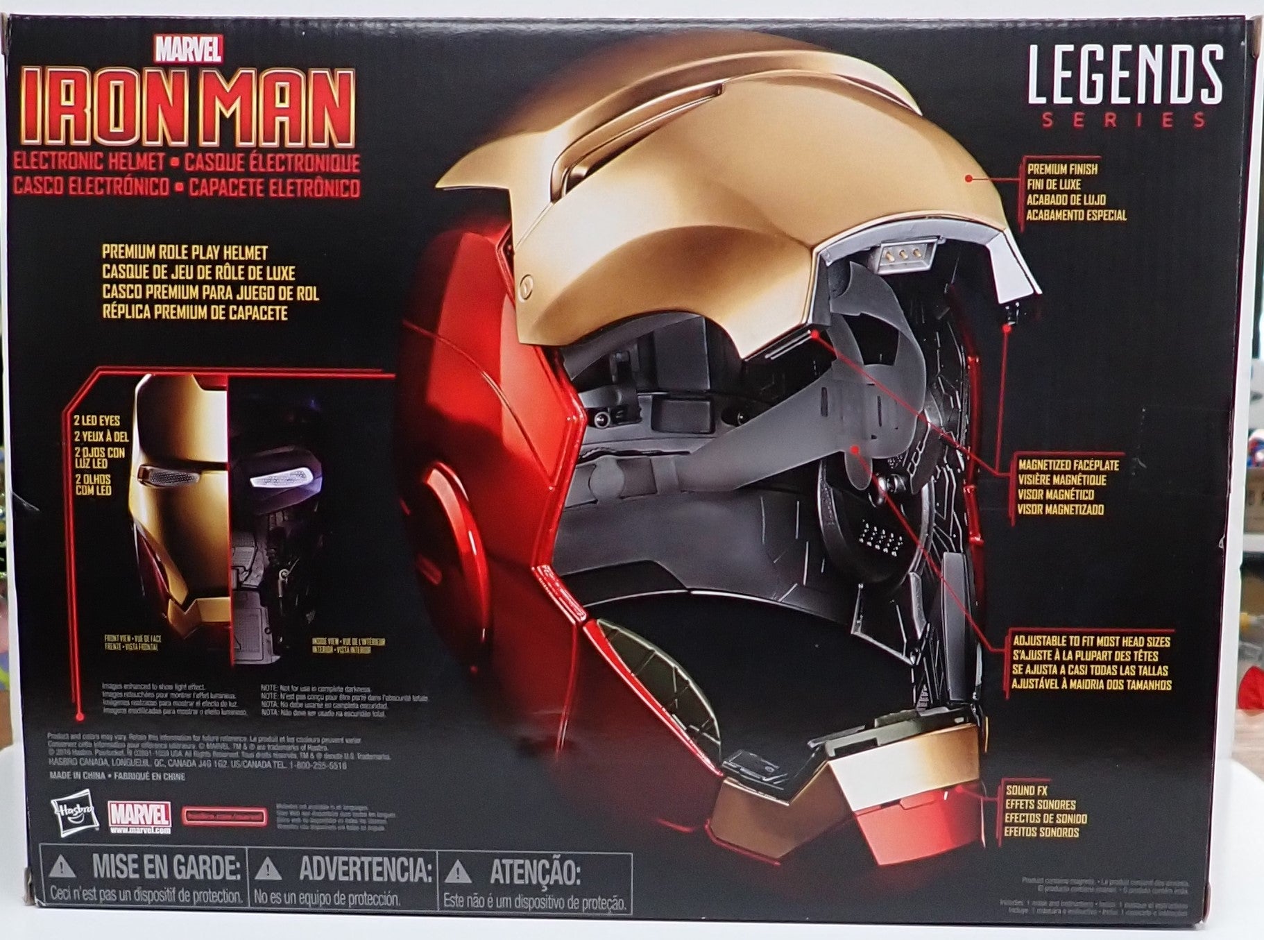 Marvel Legends Iron Man Electronic Helmet