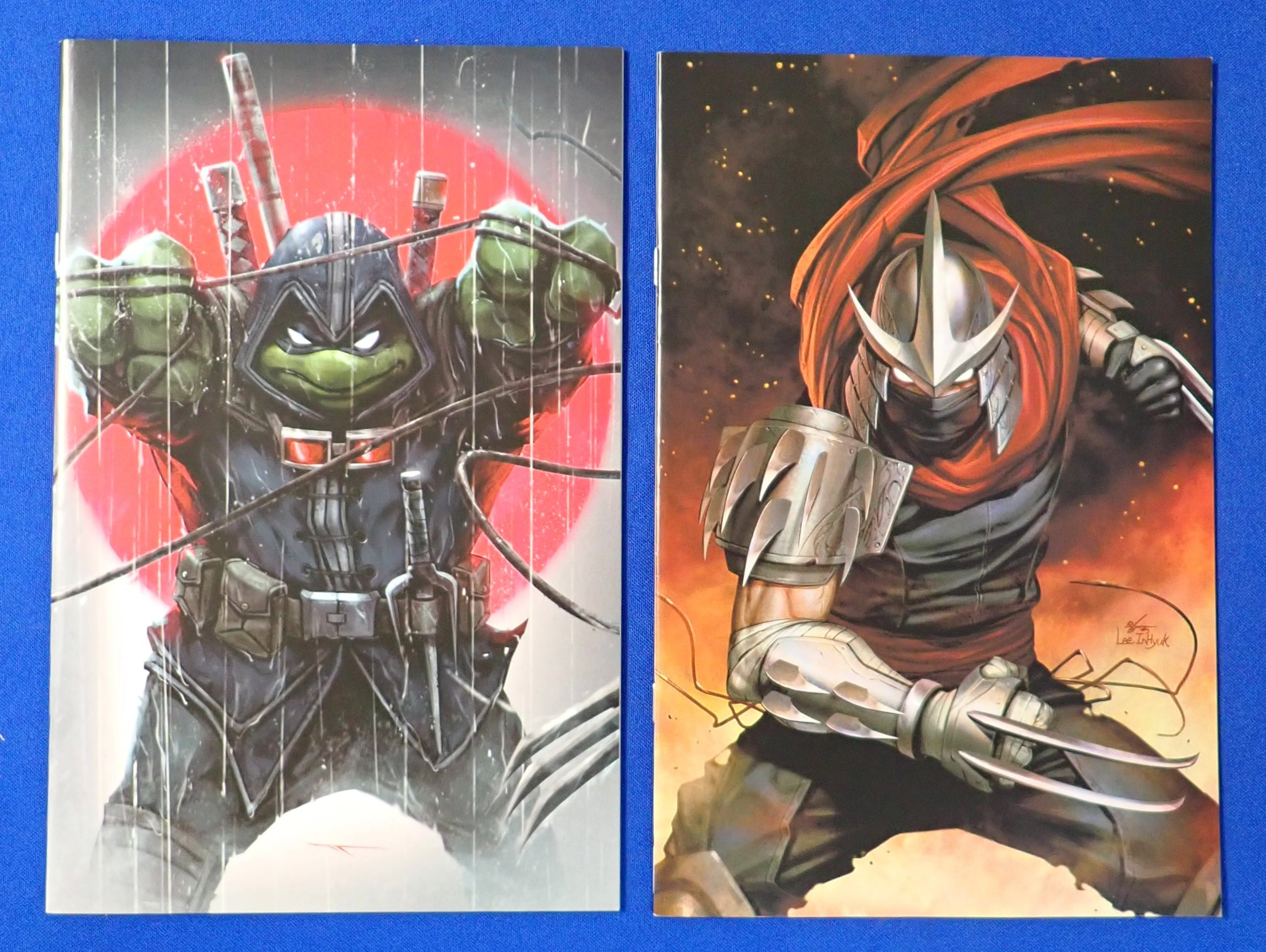 TMNT Virgin Variants (#132 & Last Ronin Lost Years #1 Director's Cut)