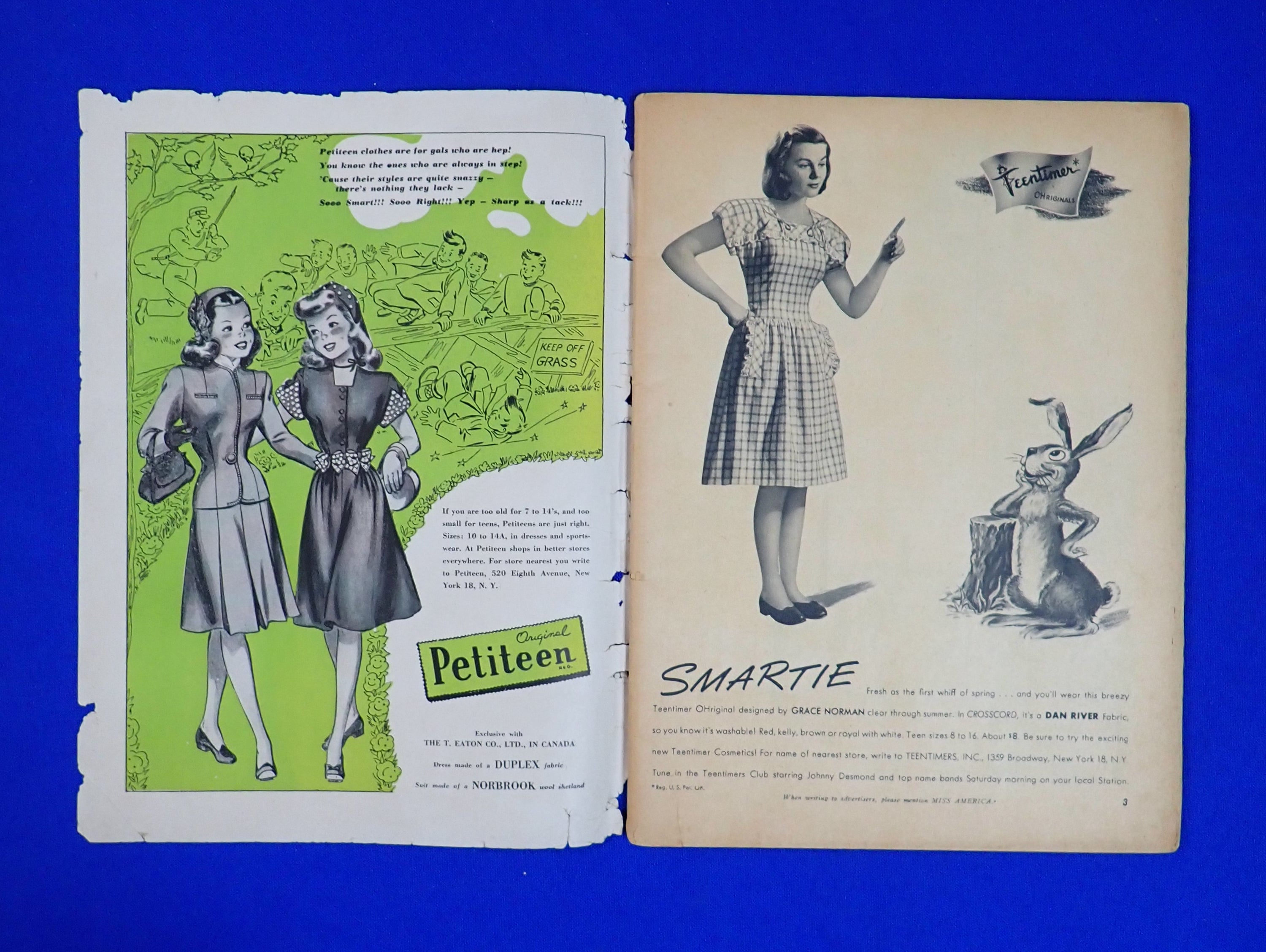 Miss America Vol 3 #5 (1946) - GD+ (2.5)